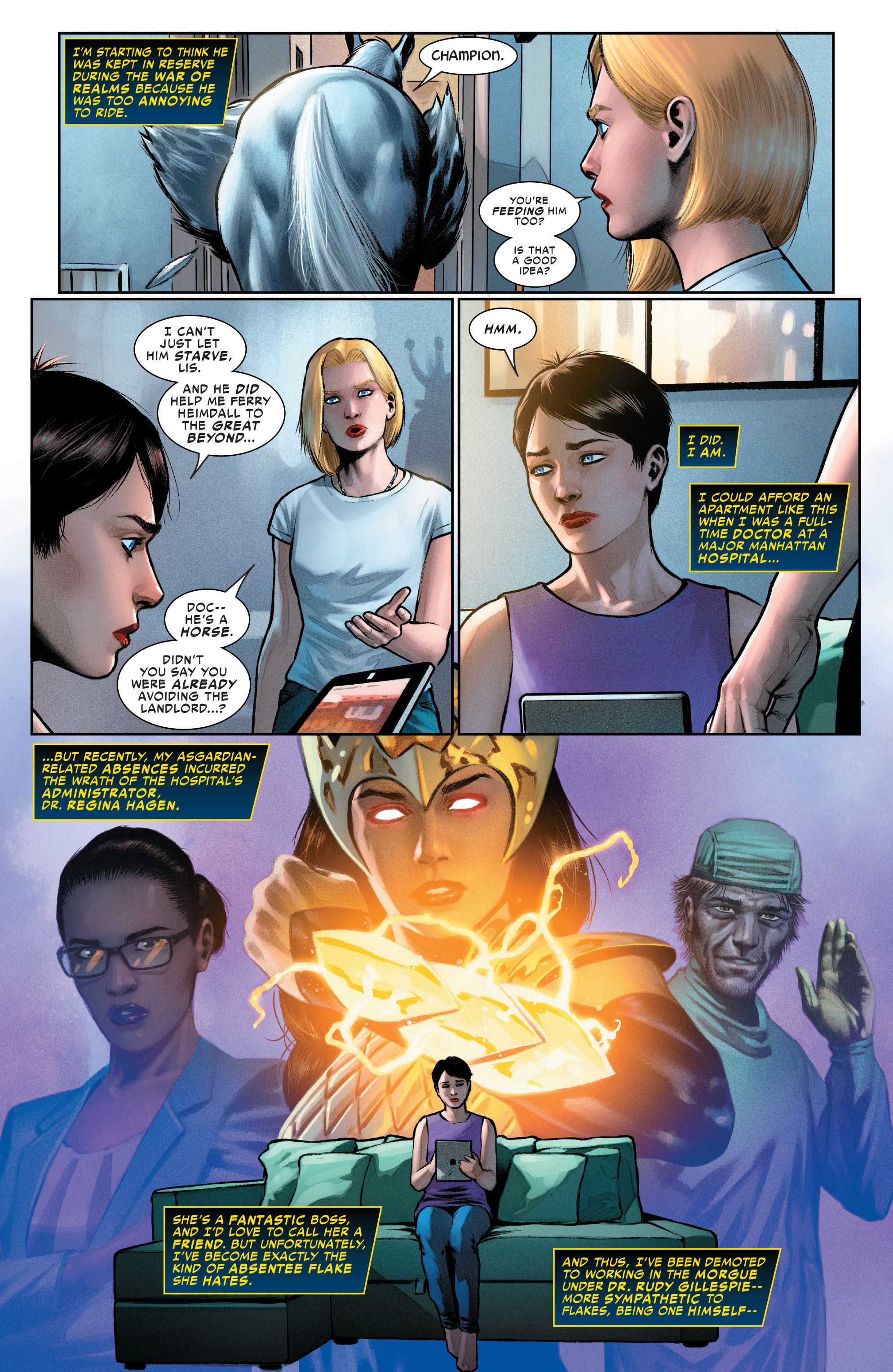 Read online Valkyrie: Jane Foster comic -  Issue #4 - 8