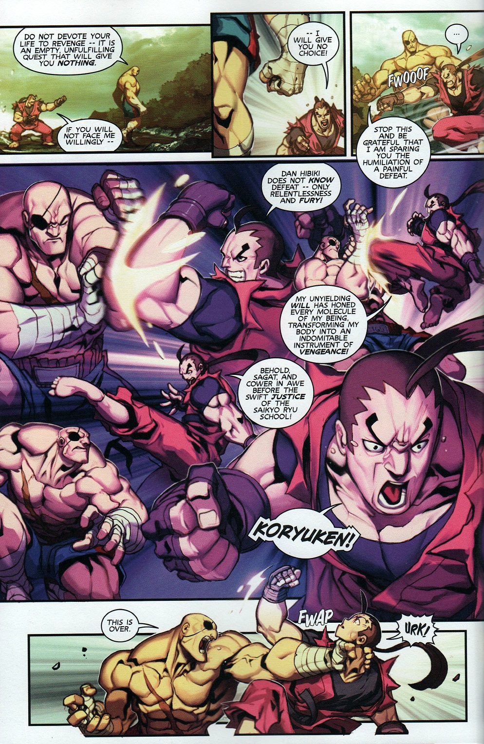 Read online Street Fighter Unlimited comic -  Issue #8 - 22