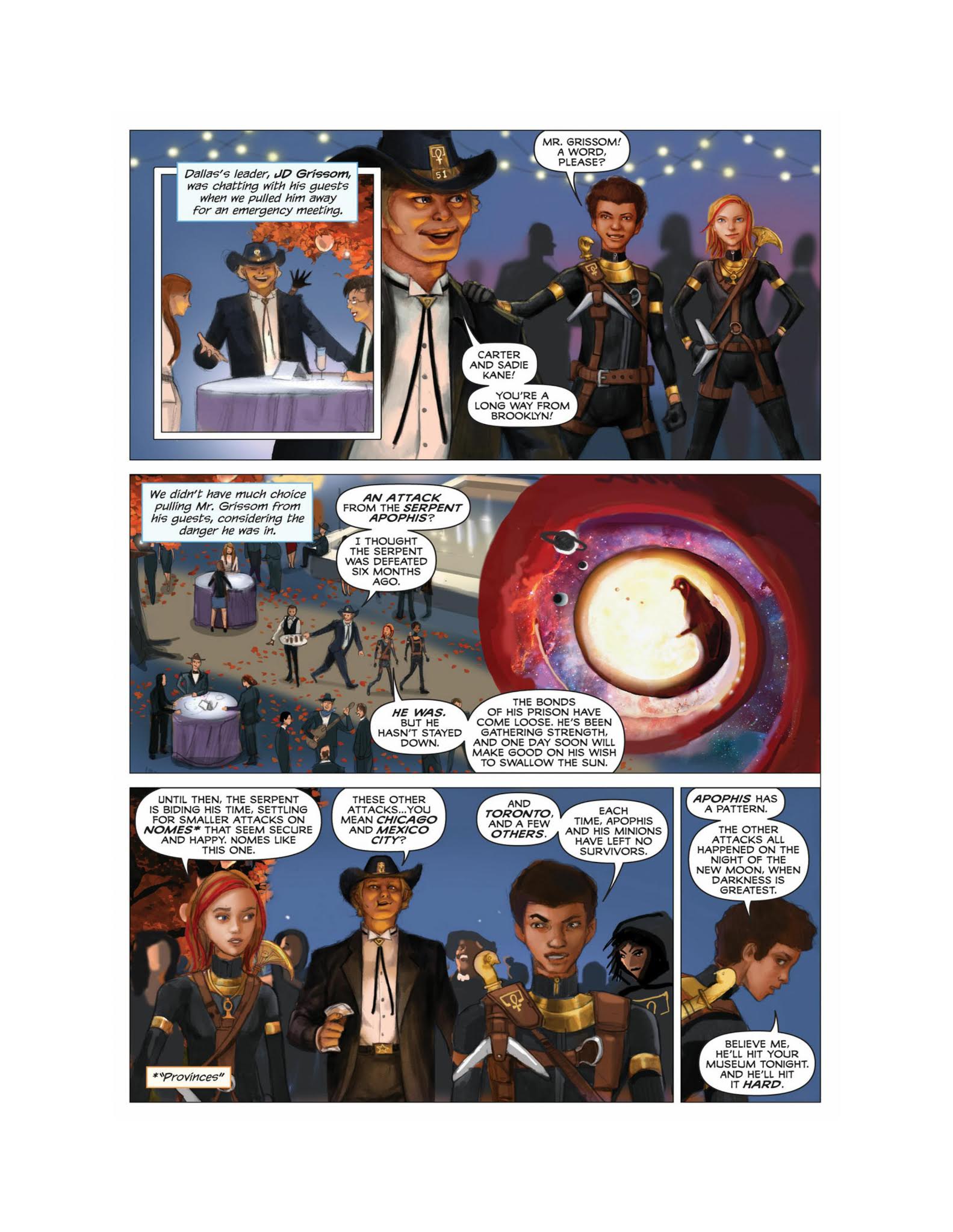 Read online The Kane Chronicles comic -  Issue # TPB 3 (Part 1) - 7