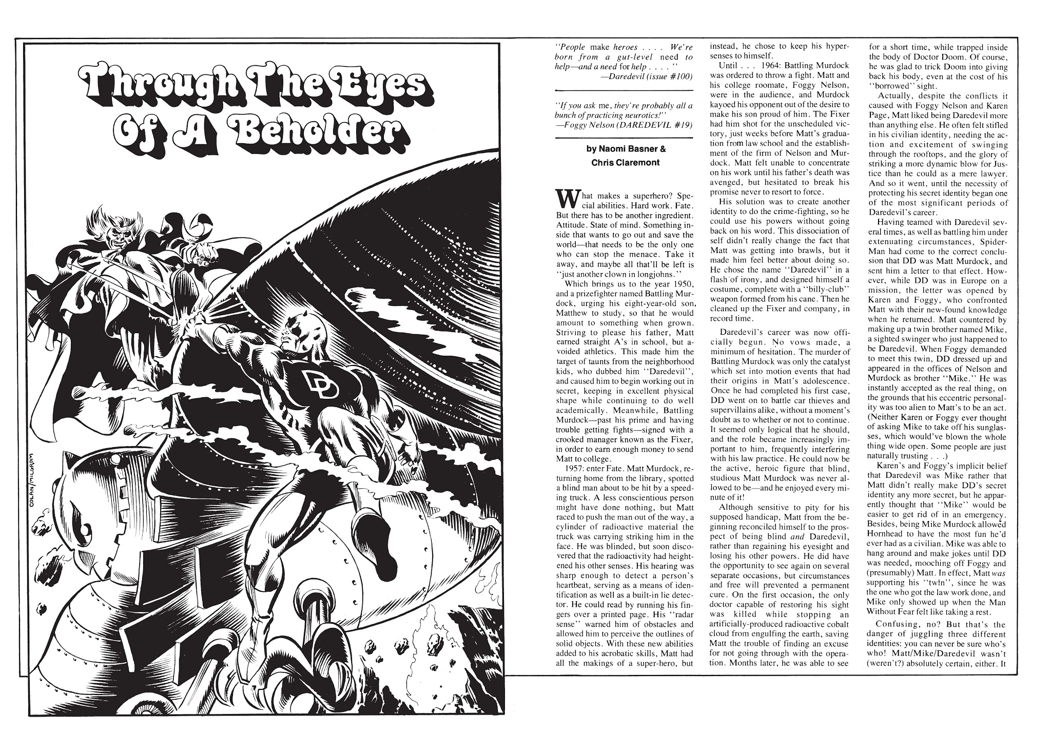 Read online Marvel Masterworks: Daredevil comic -  Issue # TPB 12 - 59