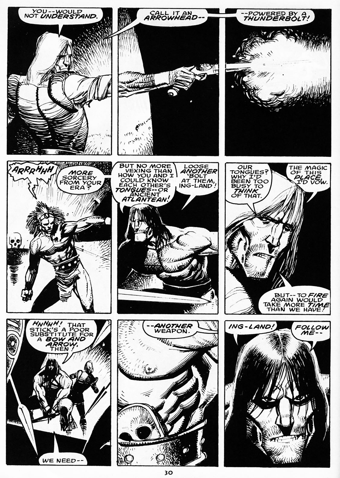The Savage Sword Of Conan issue 220 - Page 31