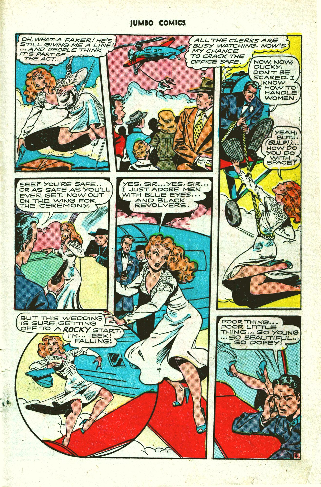 Read online Jumbo Comics comic -  Issue #94 - 32