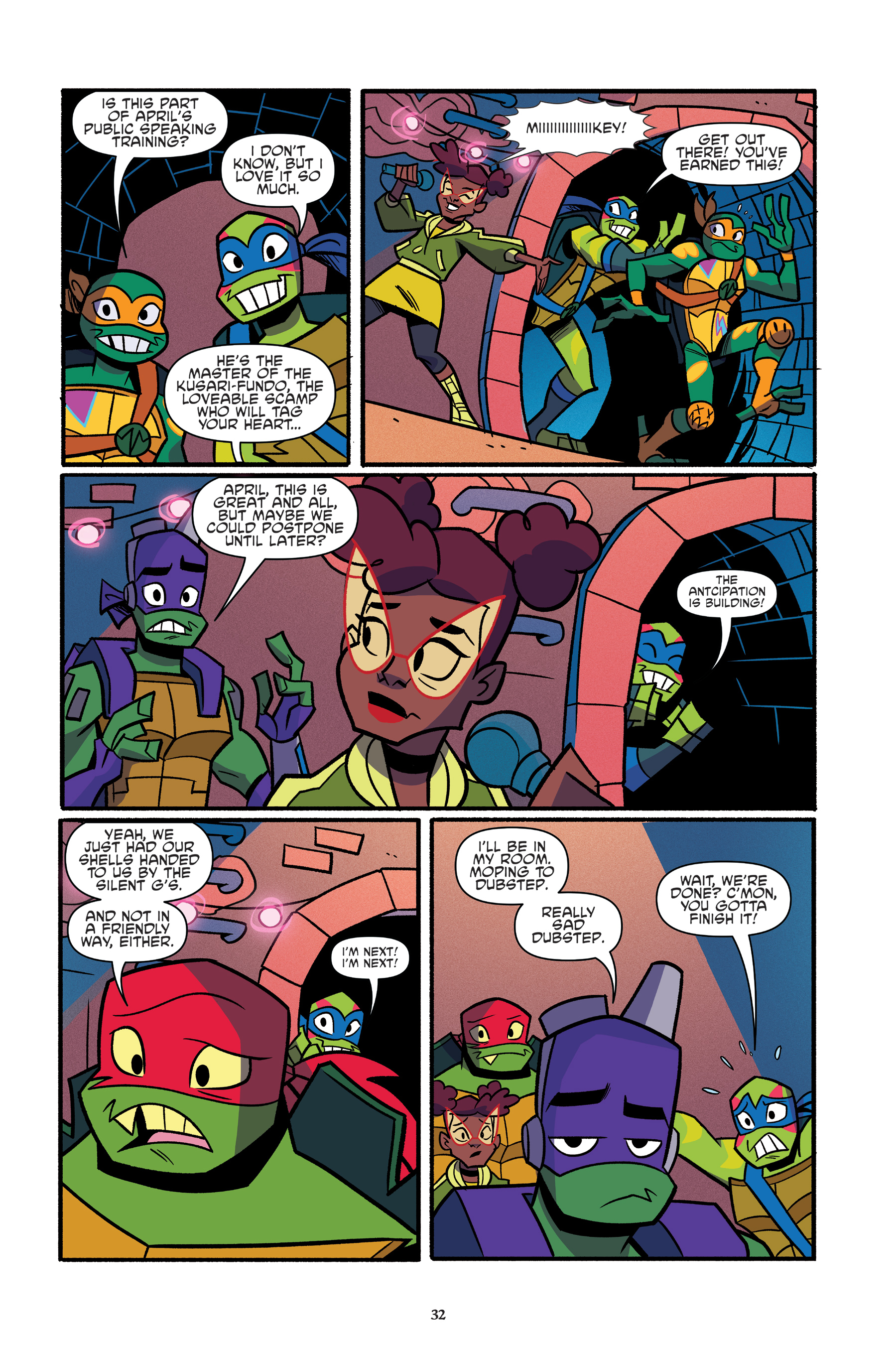 Read online Rise of the Teenage Mutant Ninja Turtles: Sound Off! comic -  Issue # _TPB - 33