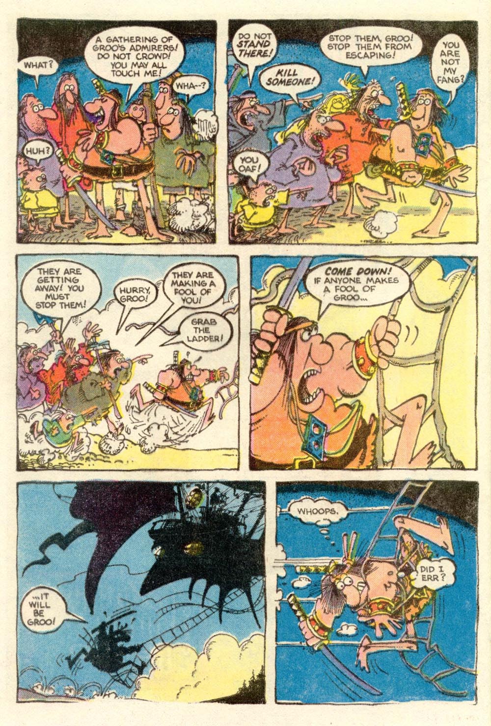 Read online Sergio Aragonés Groo the Wanderer comic -  Issue #4 - 5