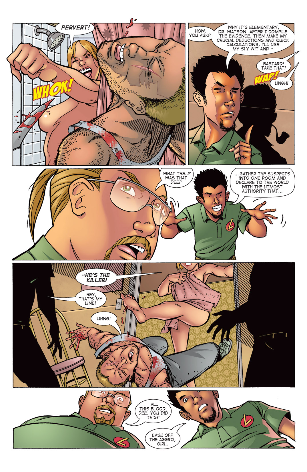 Read online Bomb Queen V: The Divine Comedy comic -  Issue #4 - 4