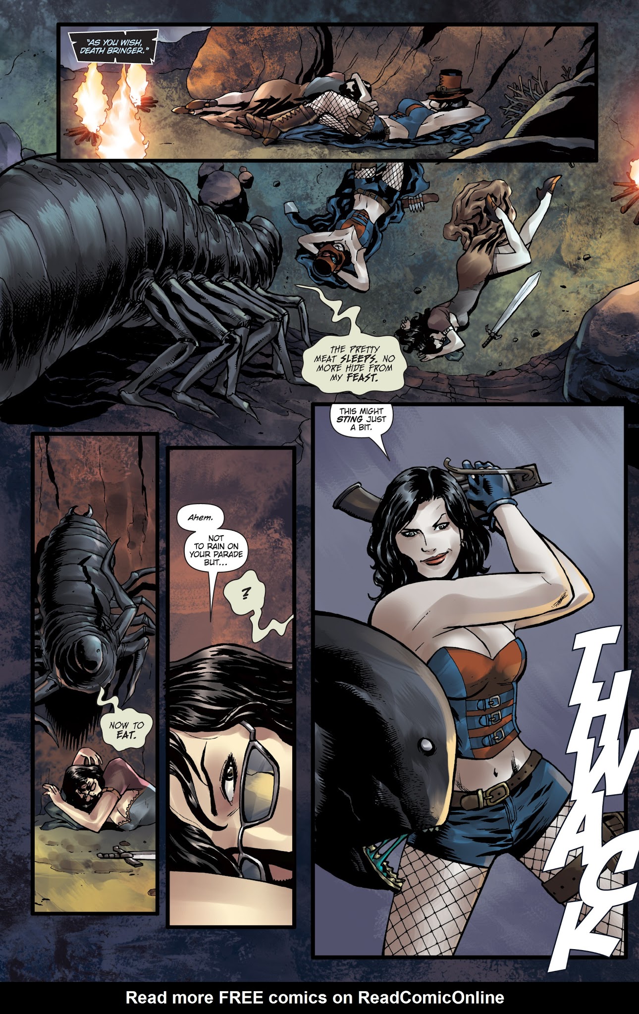Read online Grimm Fairy Tales presents Hunters: The Shadowlands comic -  Issue # TPB - 23