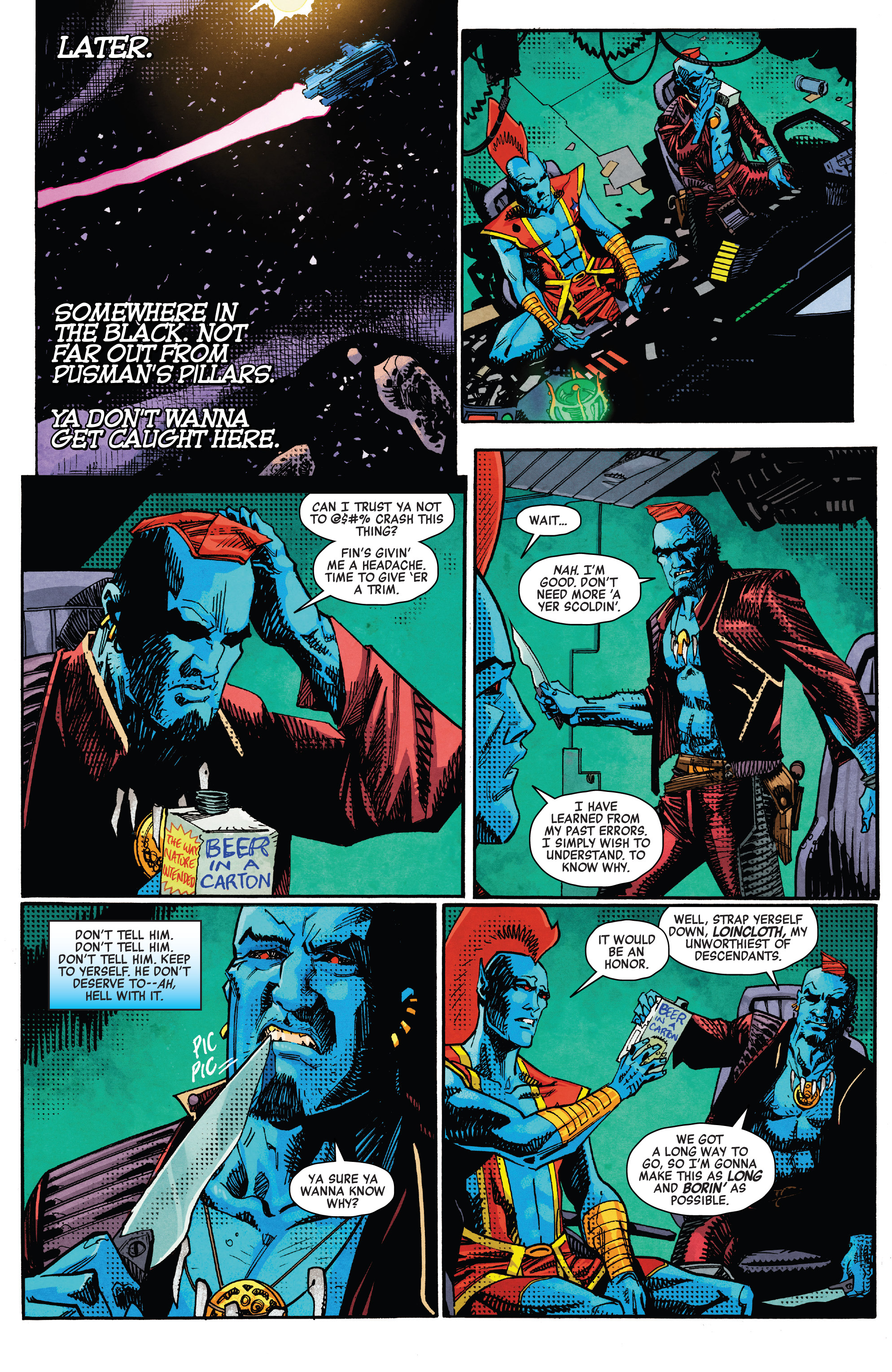 Read online Yondu comic -  Issue #4 - 7