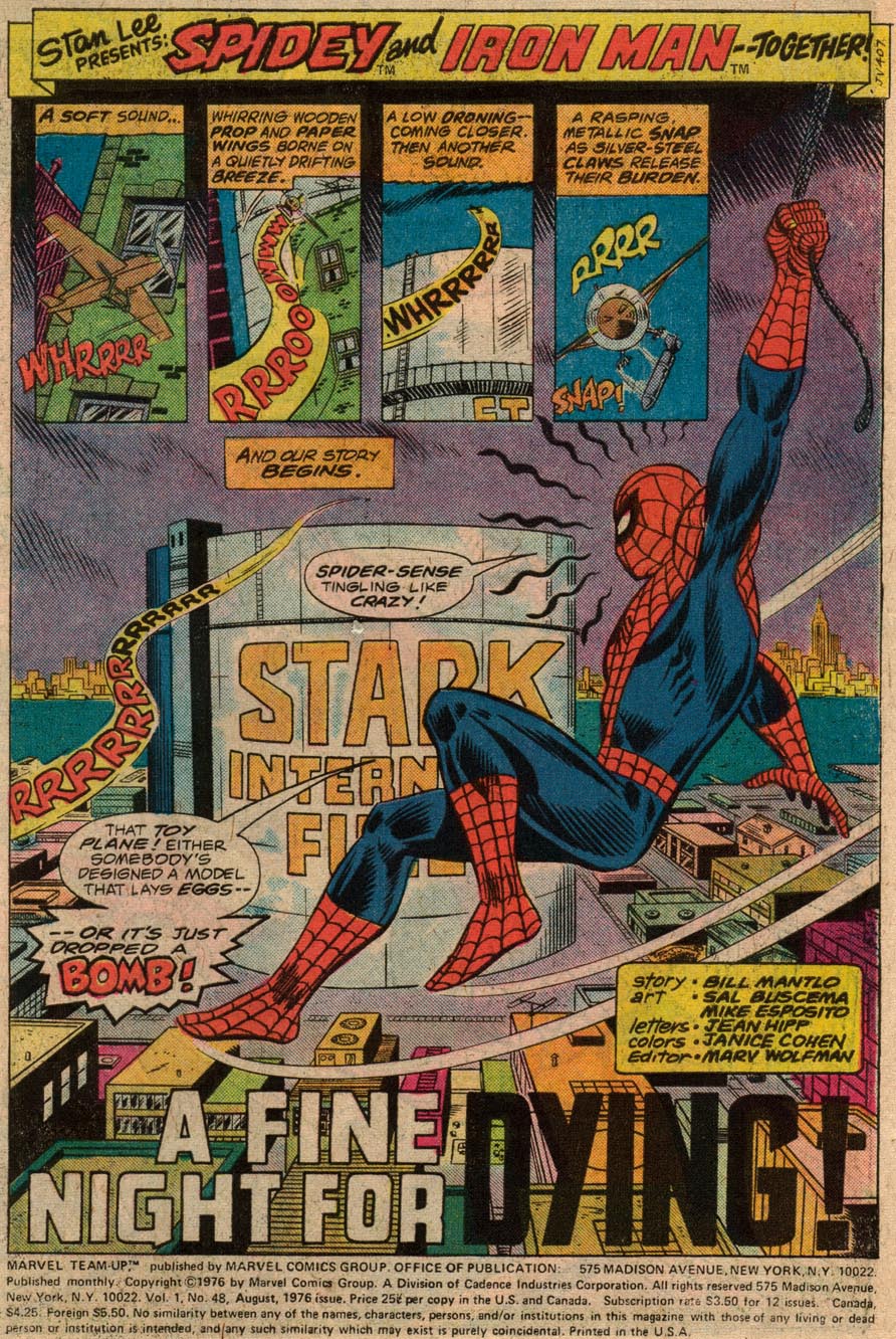 Read online Marvel Team-Up (1972) comic -  Issue #48 - 2
