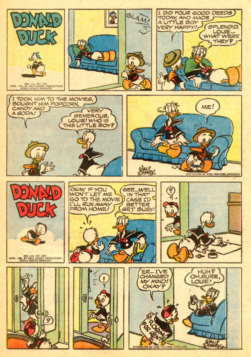 Read online Walt Disney's Comics and Stories comic -  Issue #214 - 24