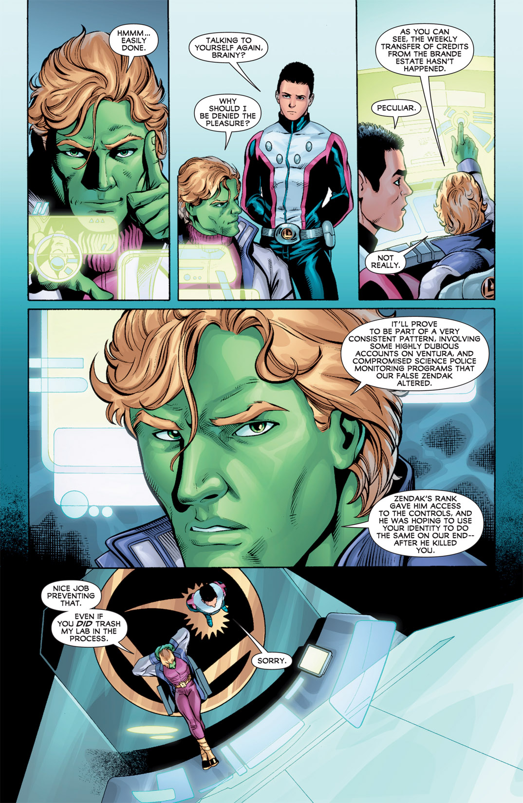 Legion of Super-Heroes (2010) Issue #10 #11 - English 12