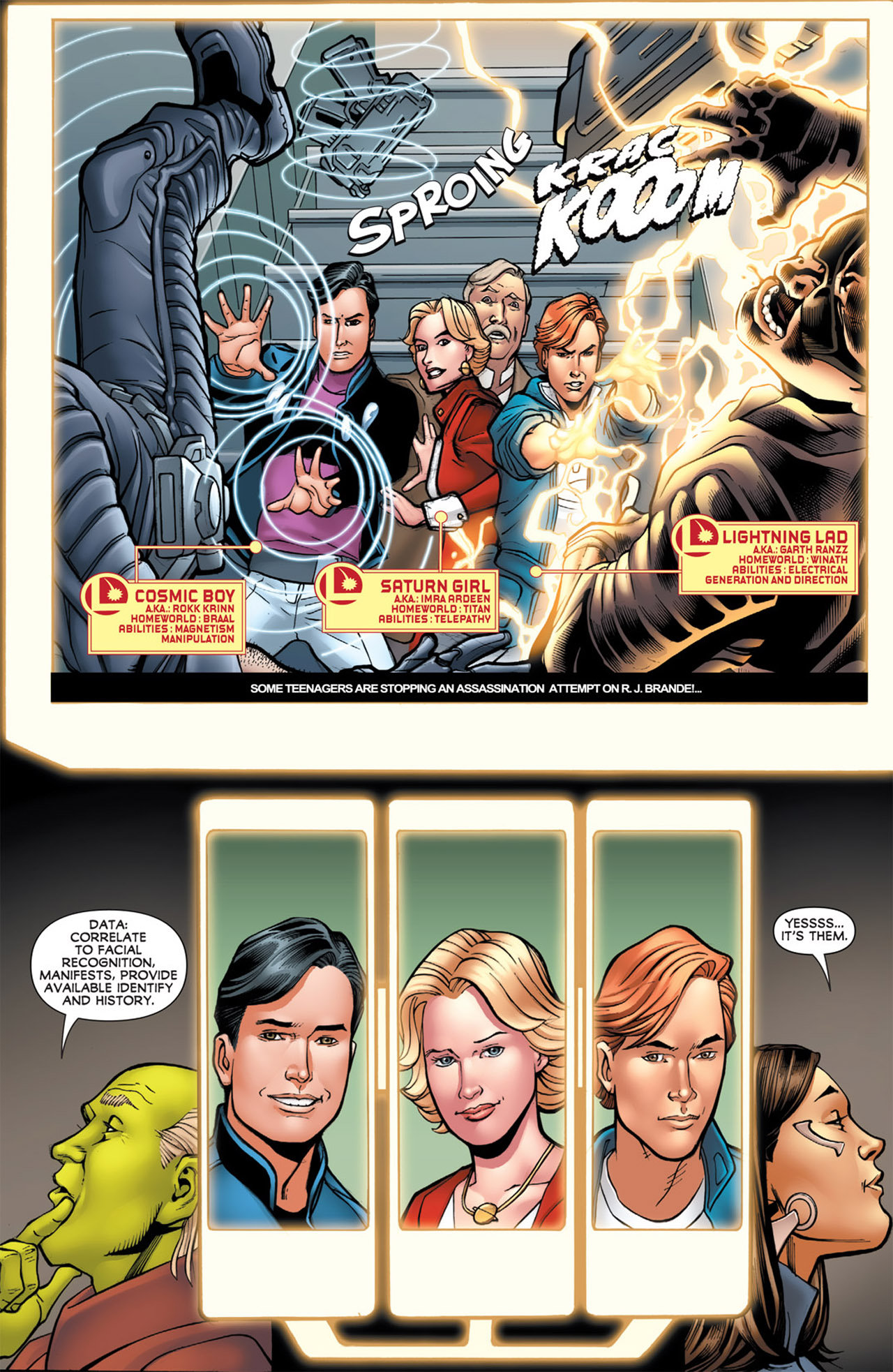 Read online Legion: Secret Origin comic -  Issue #1 - 6