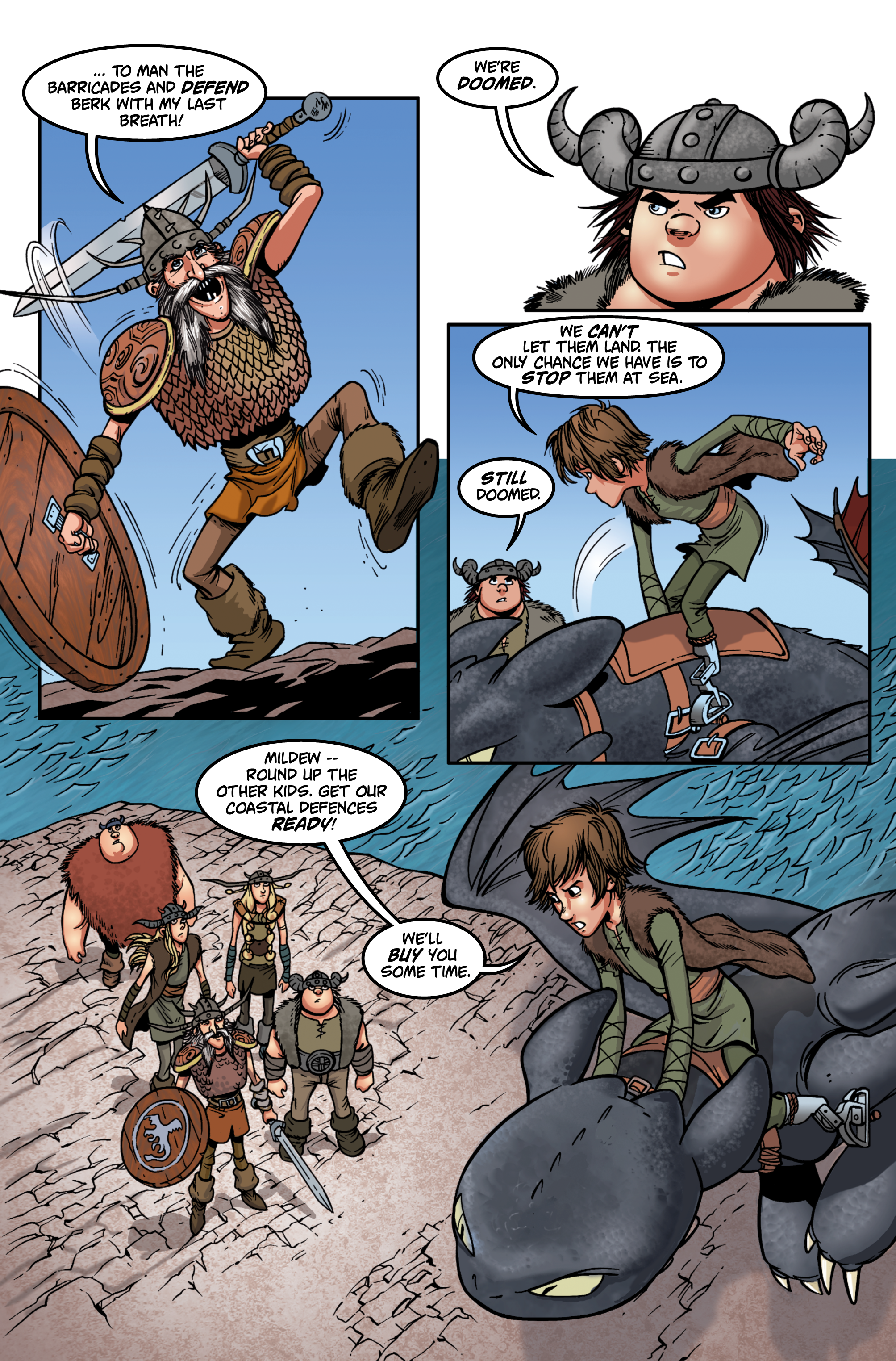 Read online Dragons Riders of Berk: Tales from Berk comic -  Issue # TPB - 88