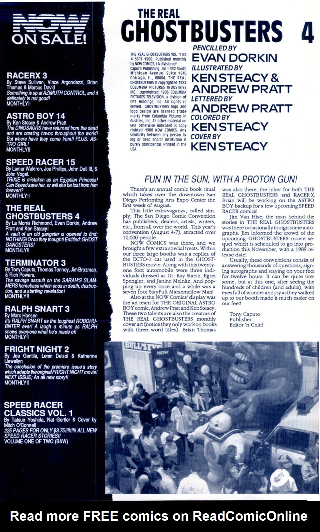 Read online Real Ghostbusters comic -  Issue #4 - 2
