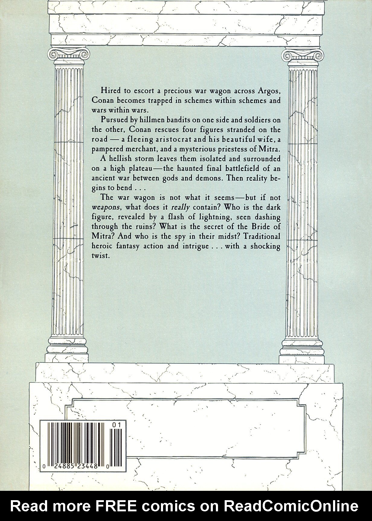 Read online Marvel Graphic Novel comic -  Issue #53 - Conan - The Skull of Set - 2
