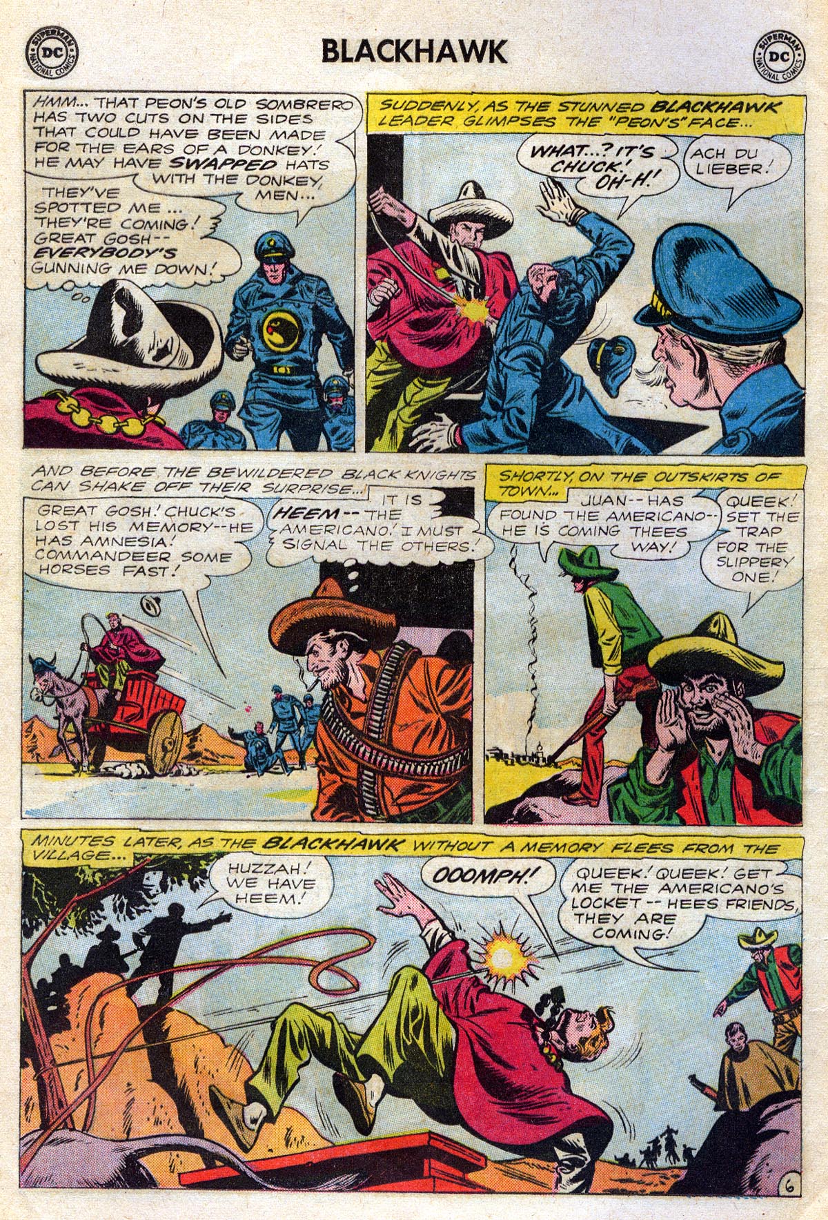 Read online Blackhawk (1957) comic -  Issue #187 - 8