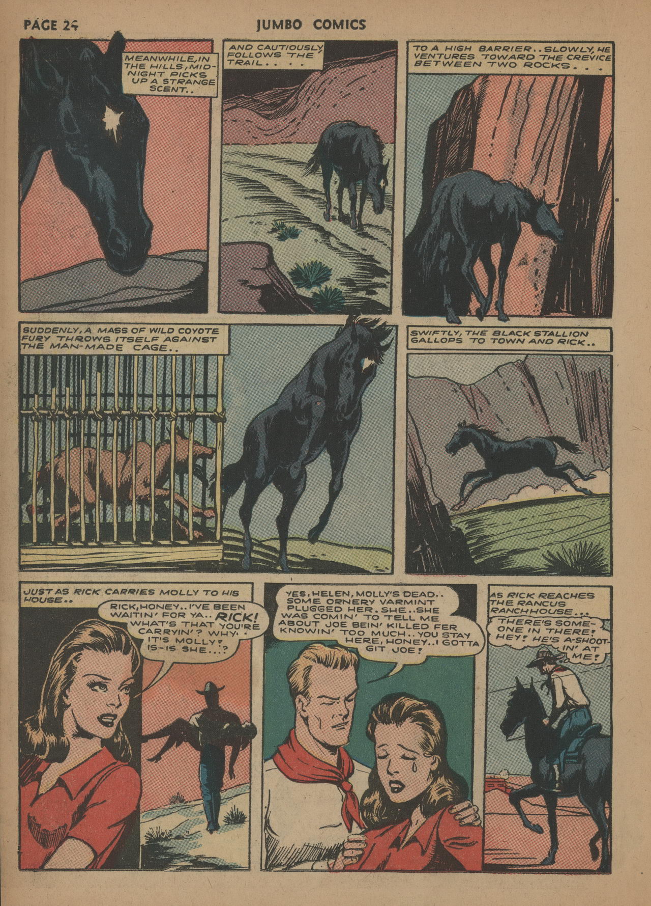 Read online Jumbo Comics comic -  Issue #44 - 26