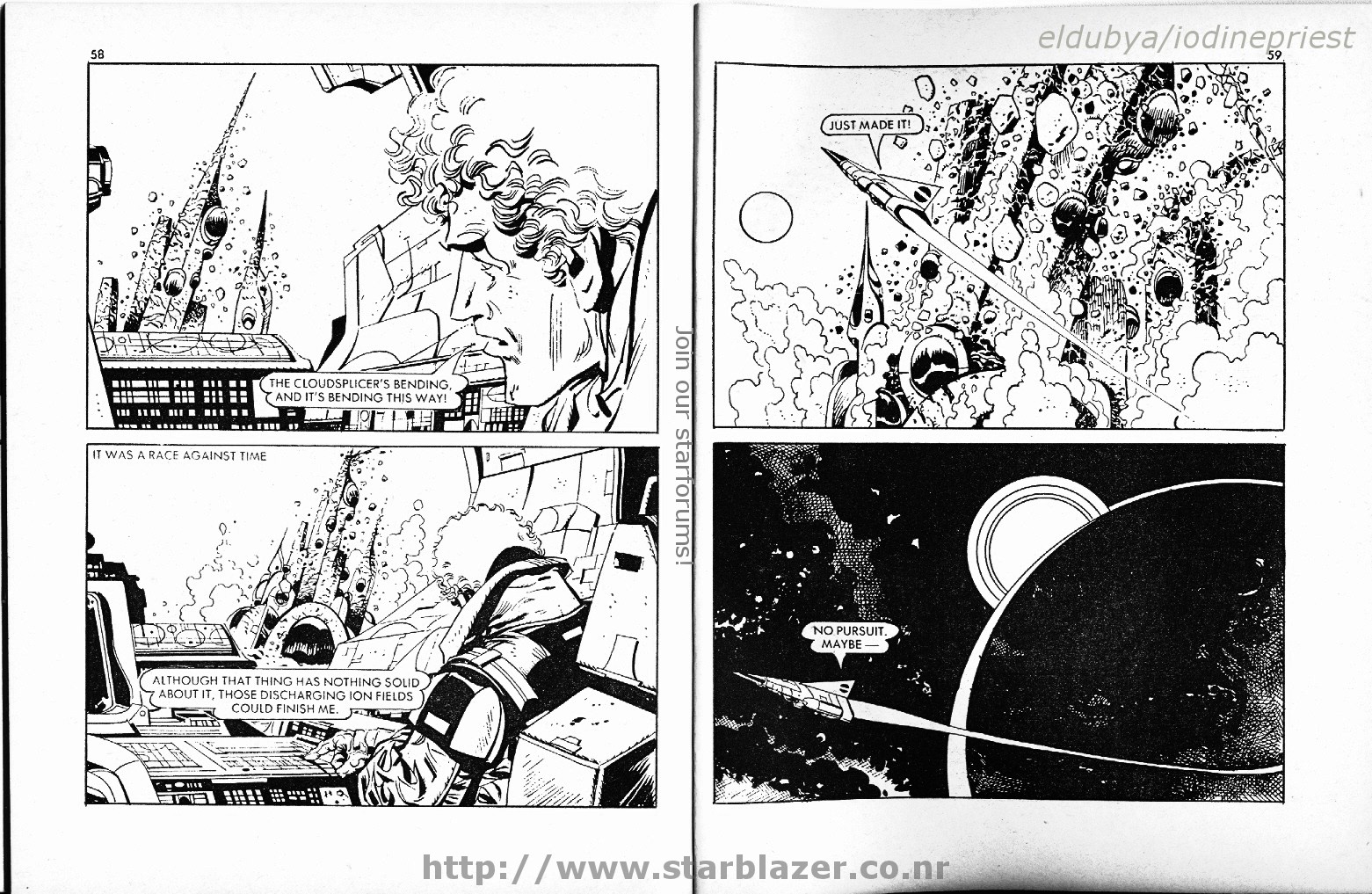 Read online Starblazer comic -  Issue #153 - 31