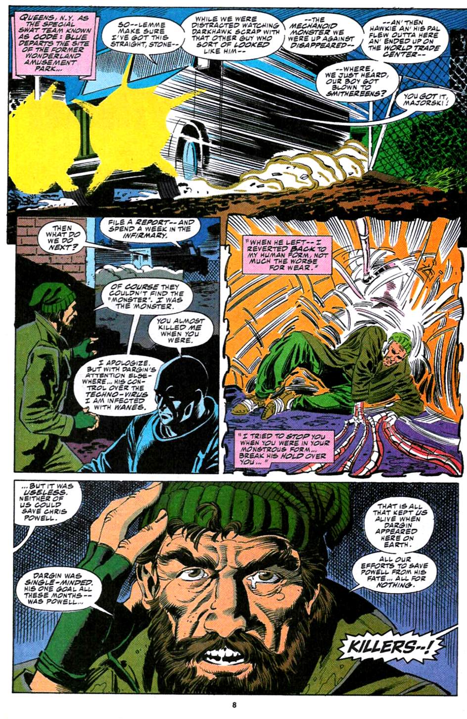 Read online Darkhawk (1991) comic -  Issue #25 - 7