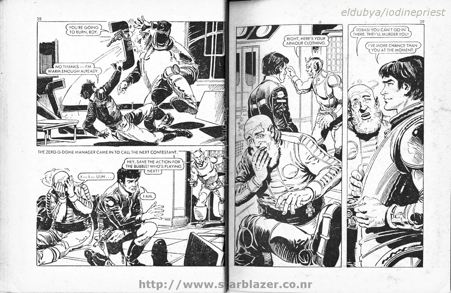 Read online Starblazer comic -  Issue #46 - 16