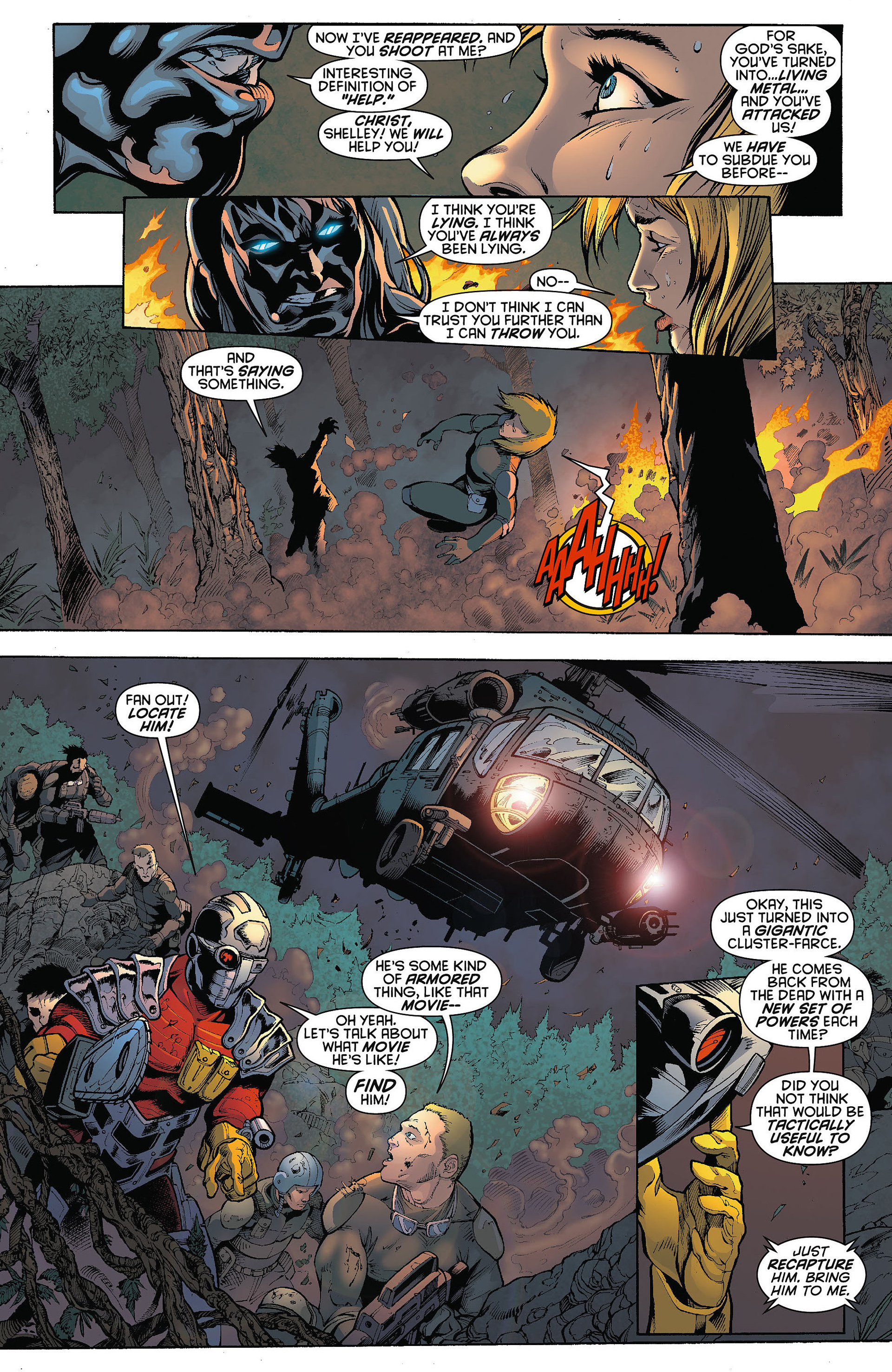 Read online Resurrection Man (2011) comic -  Issue #9 - 9