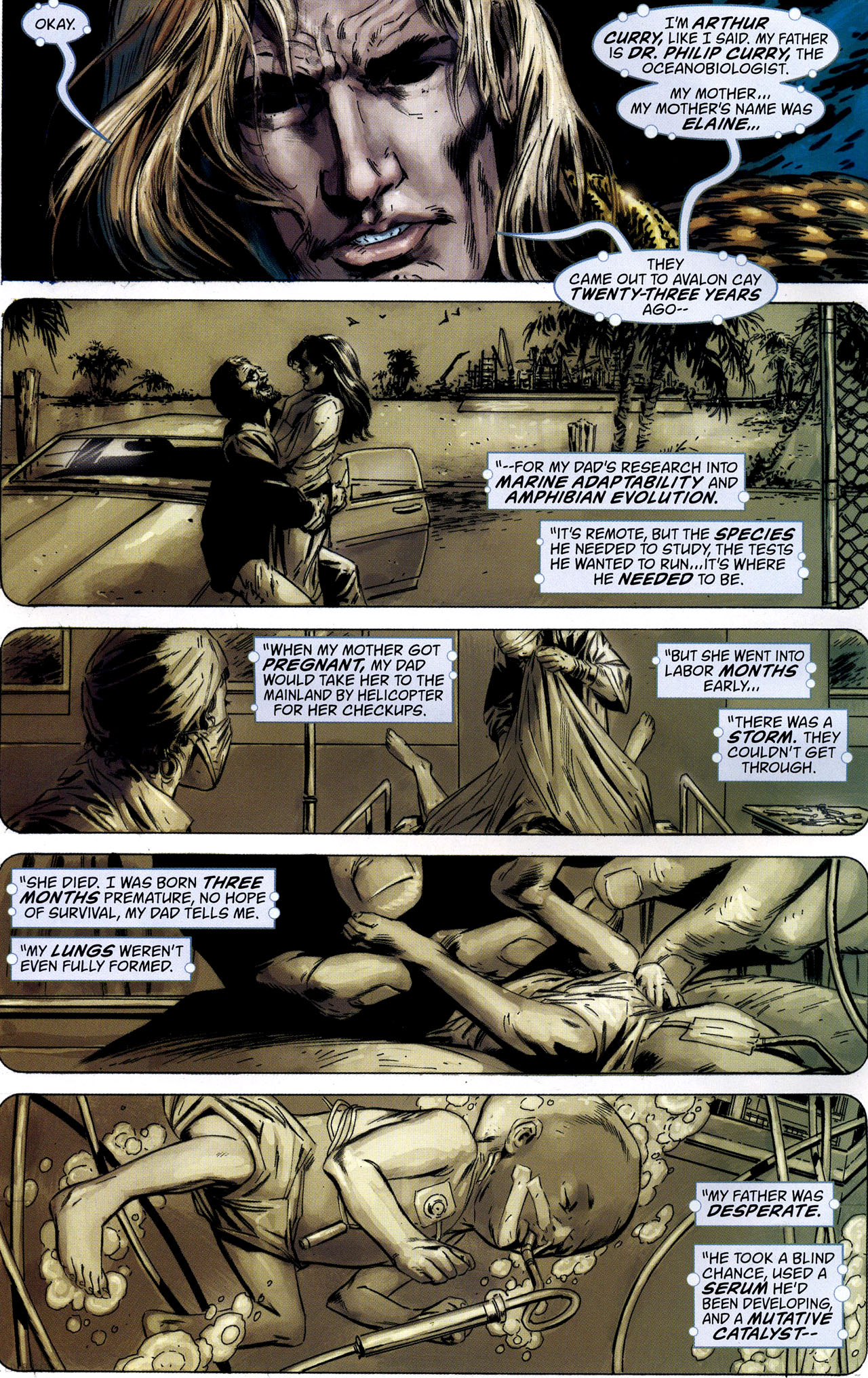 Read online Aquaman: Sword of Atlantis comic -  Issue #40 - 17