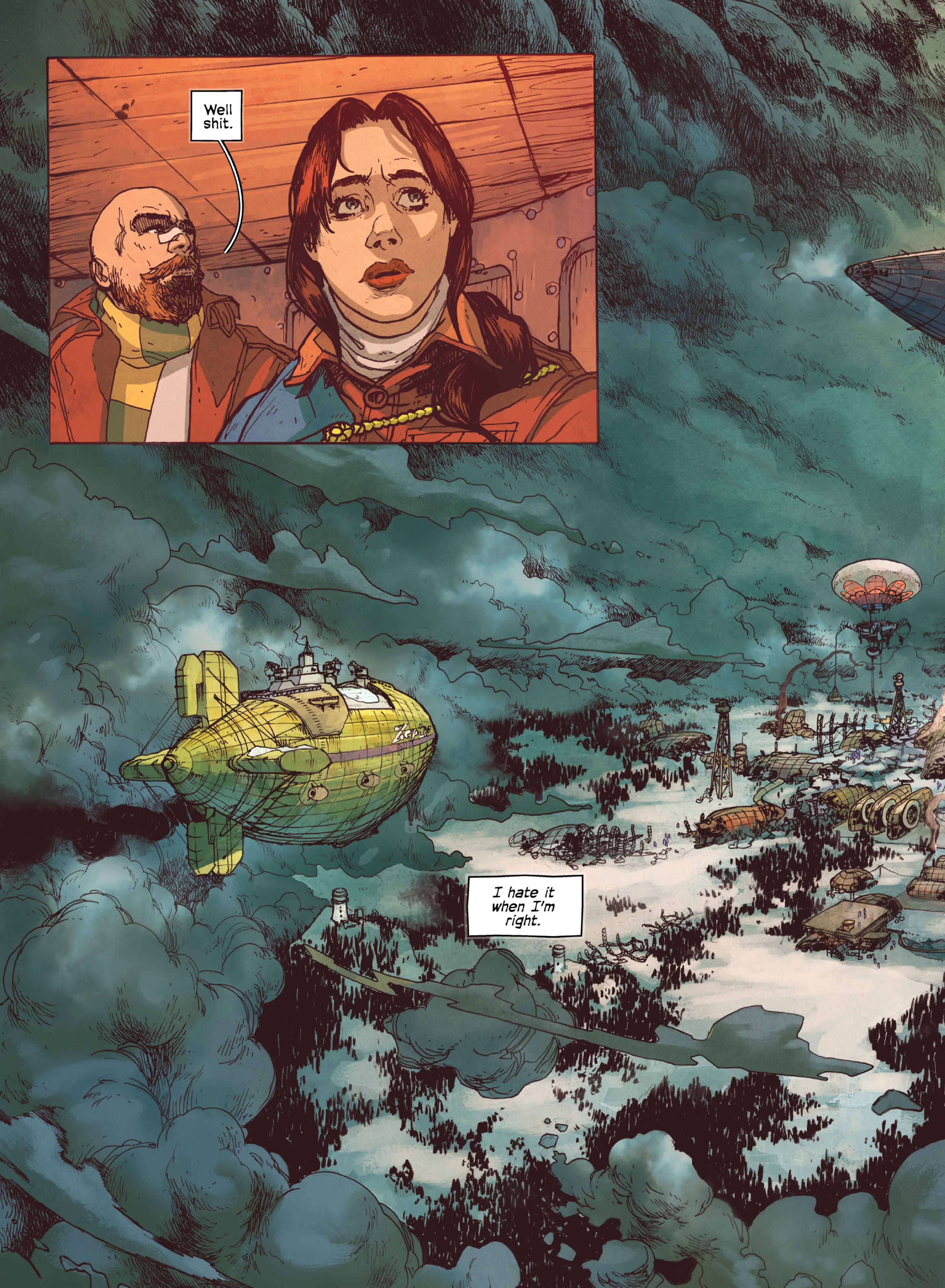 Read online Skies of Fire comic -  Issue #5 - 33