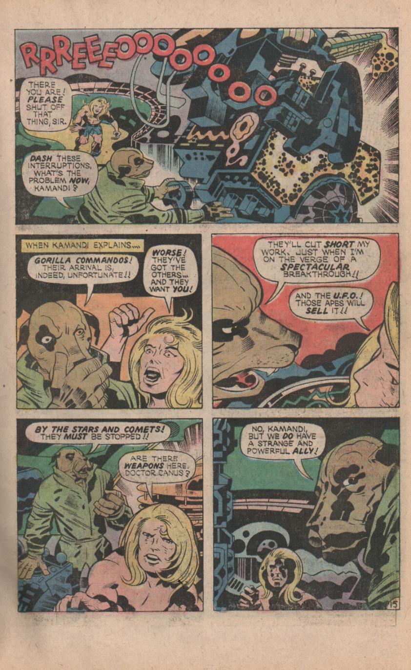 Read online Kamandi, The Last Boy On Earth comic -  Issue #32 - 17