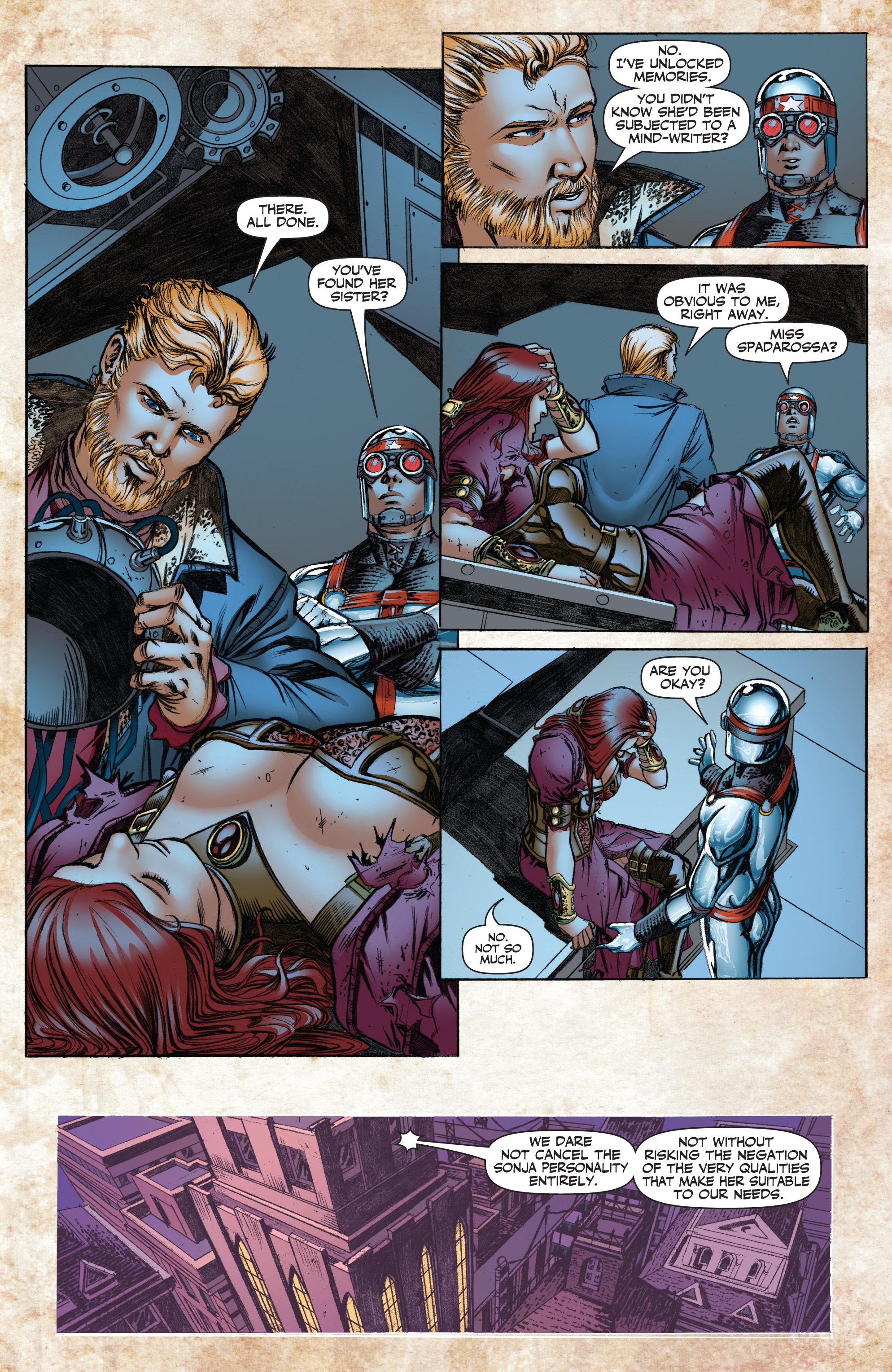 Read online Legenderry: A Steampunk Adventure comic -  Issue #5 - 21