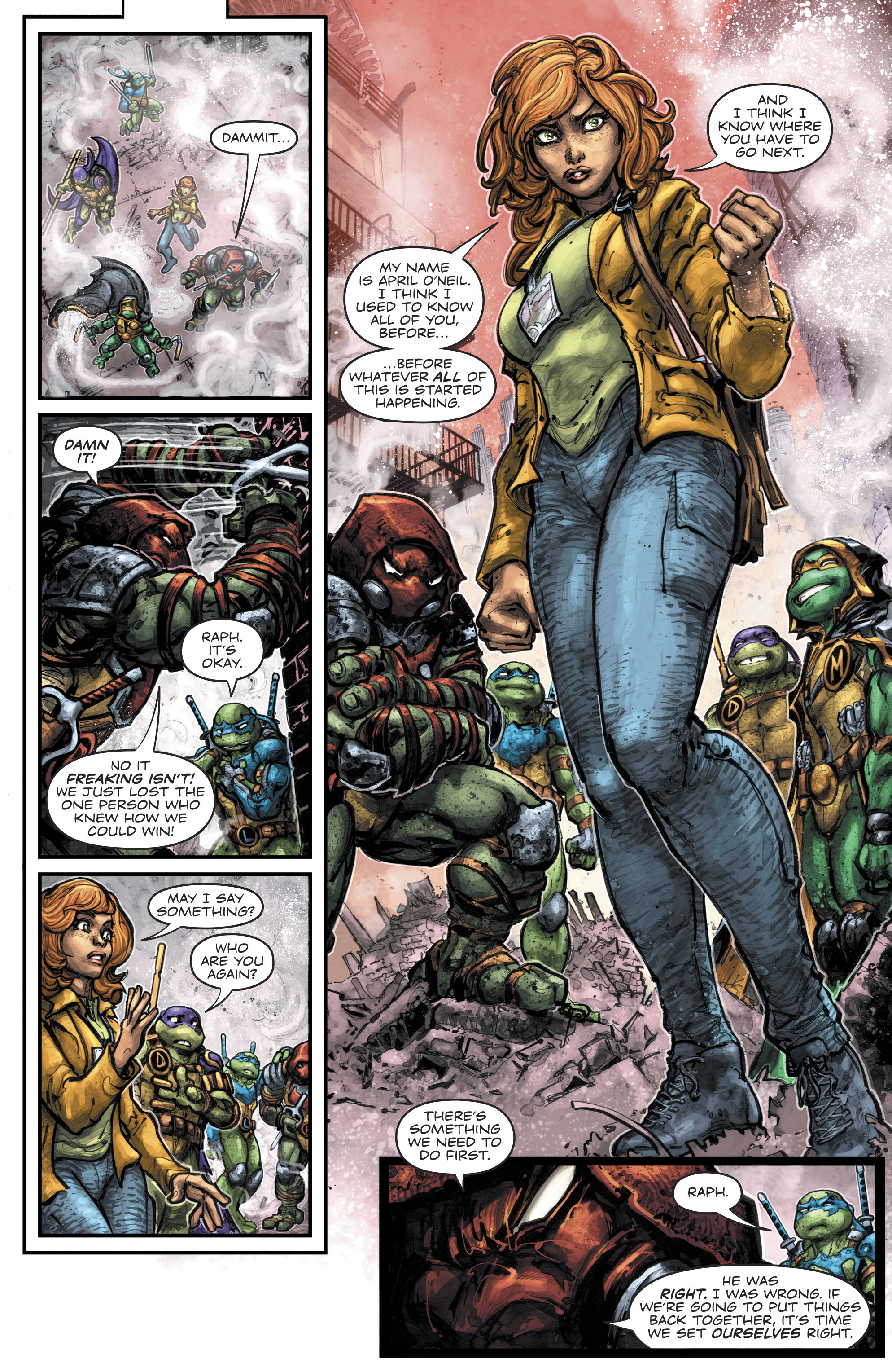Read online Batman/Teenage Mutant Ninja Turtles III comic -  Issue #3 - 20