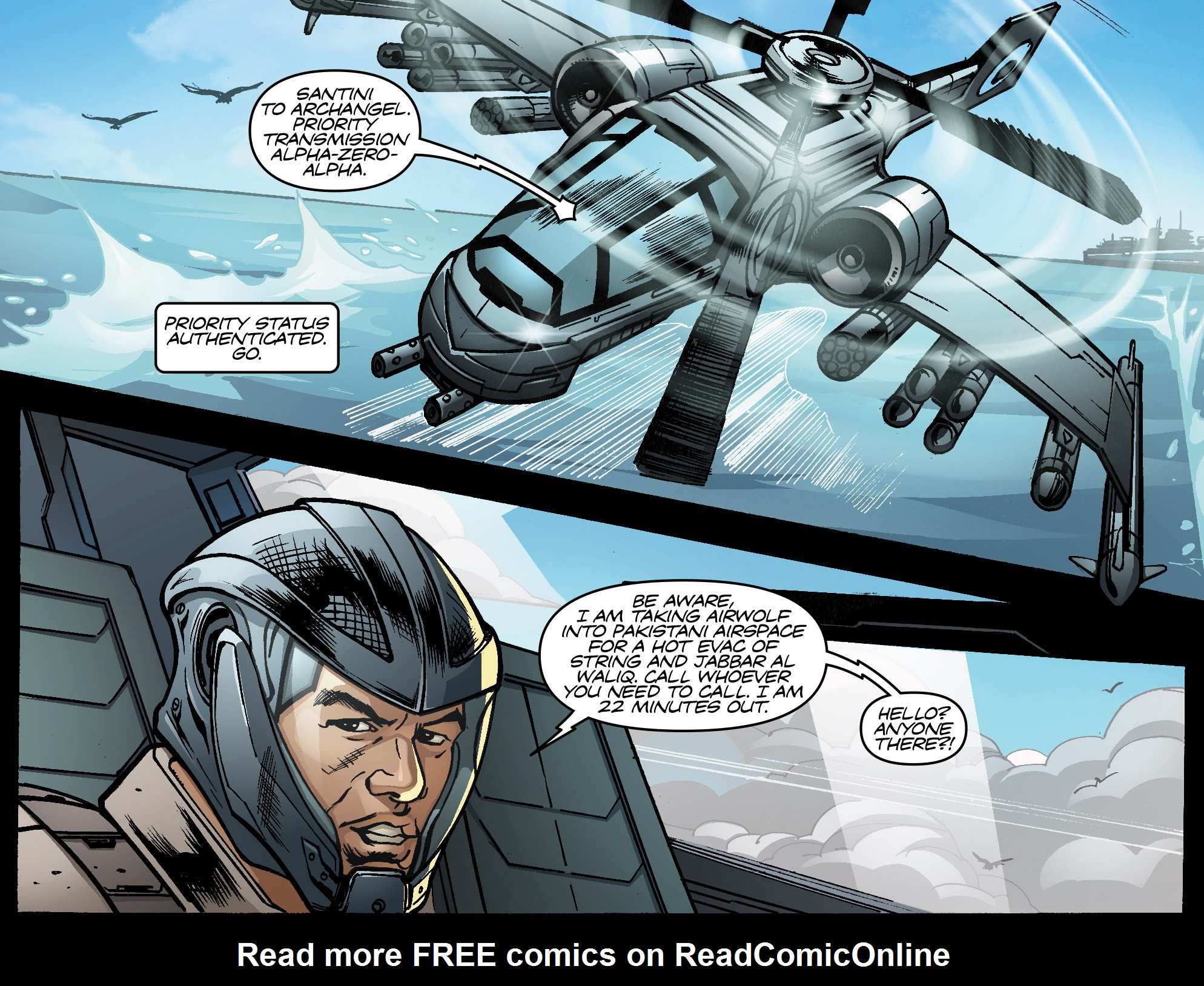 Read online Airwolf Airstrikes comic -  Issue #6 - 23
