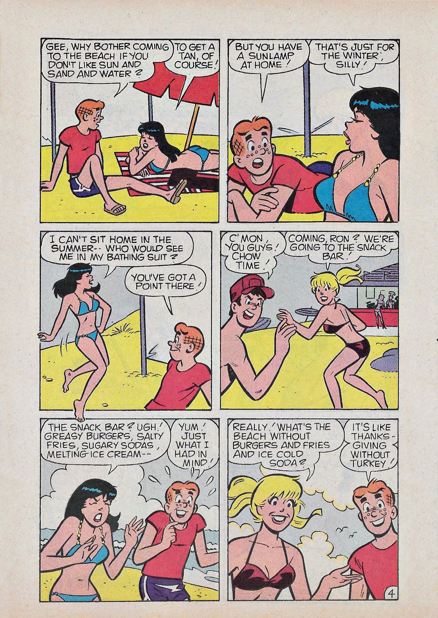 Read online Betty and Veronica Digest Magazine comic -  Issue #56 - 90