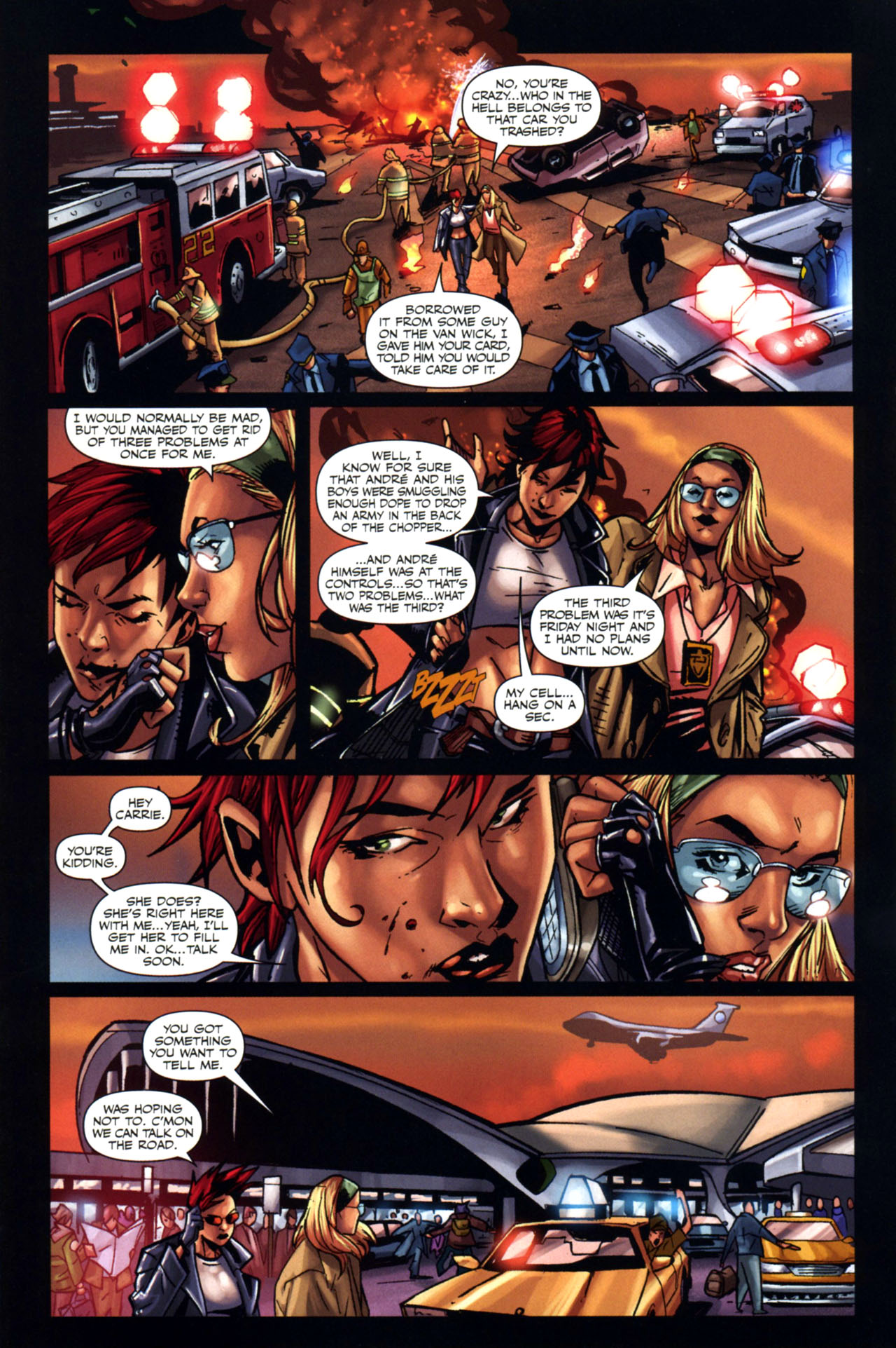 Read online Painkiller Jane Vs. Terminator comic -  Issue #1 - 8