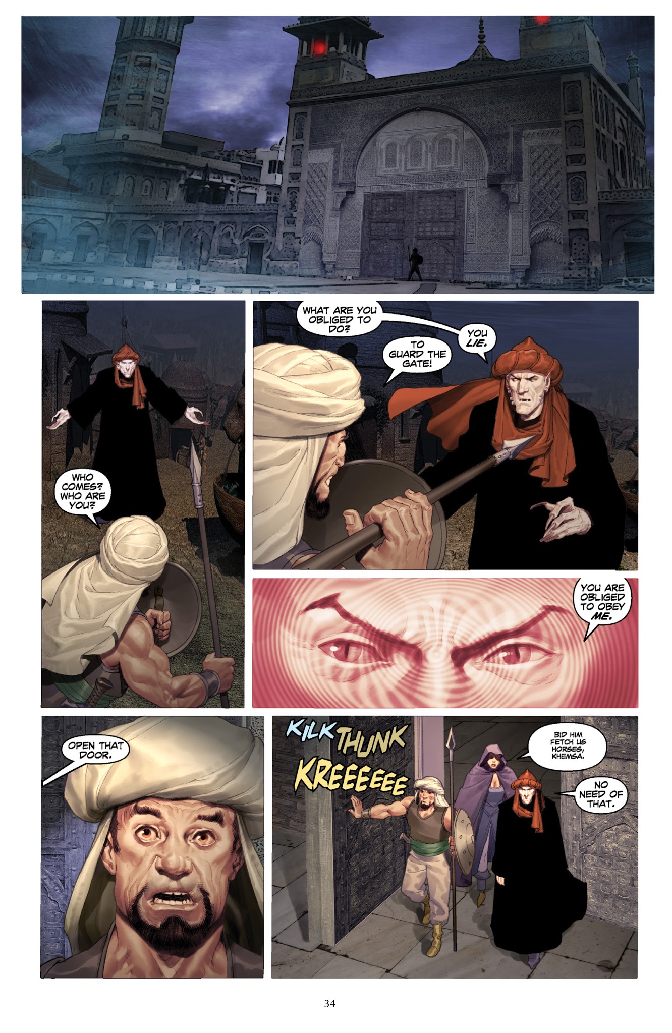 Read online Conan and the People of the Black Circle comic -  Issue # _TPB - 36
