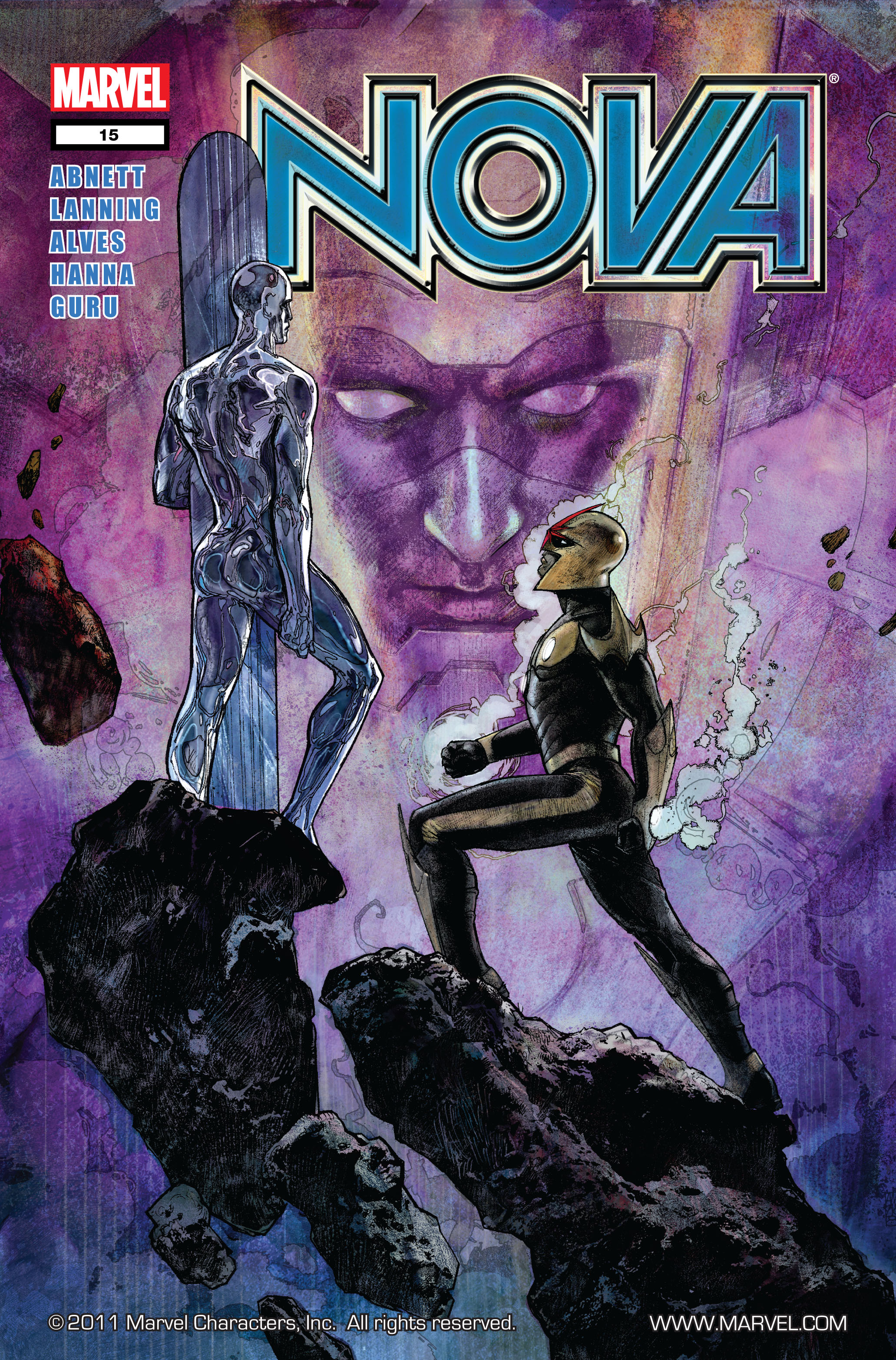 Read online Nova (2007) comic -  Issue #15 - 1