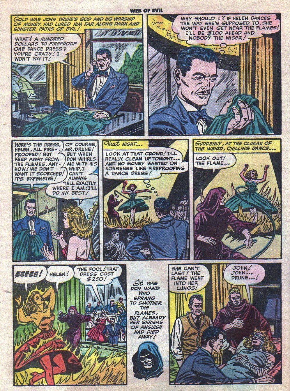 Read online Web of Evil comic -  Issue #4 - 28