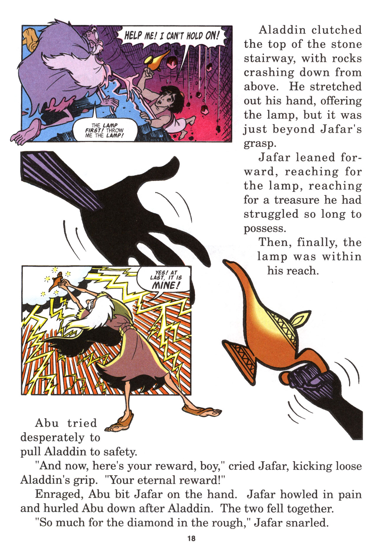 Read online Disney's Junior Graphic Novel Aladdin comic -  Issue # Full - 20