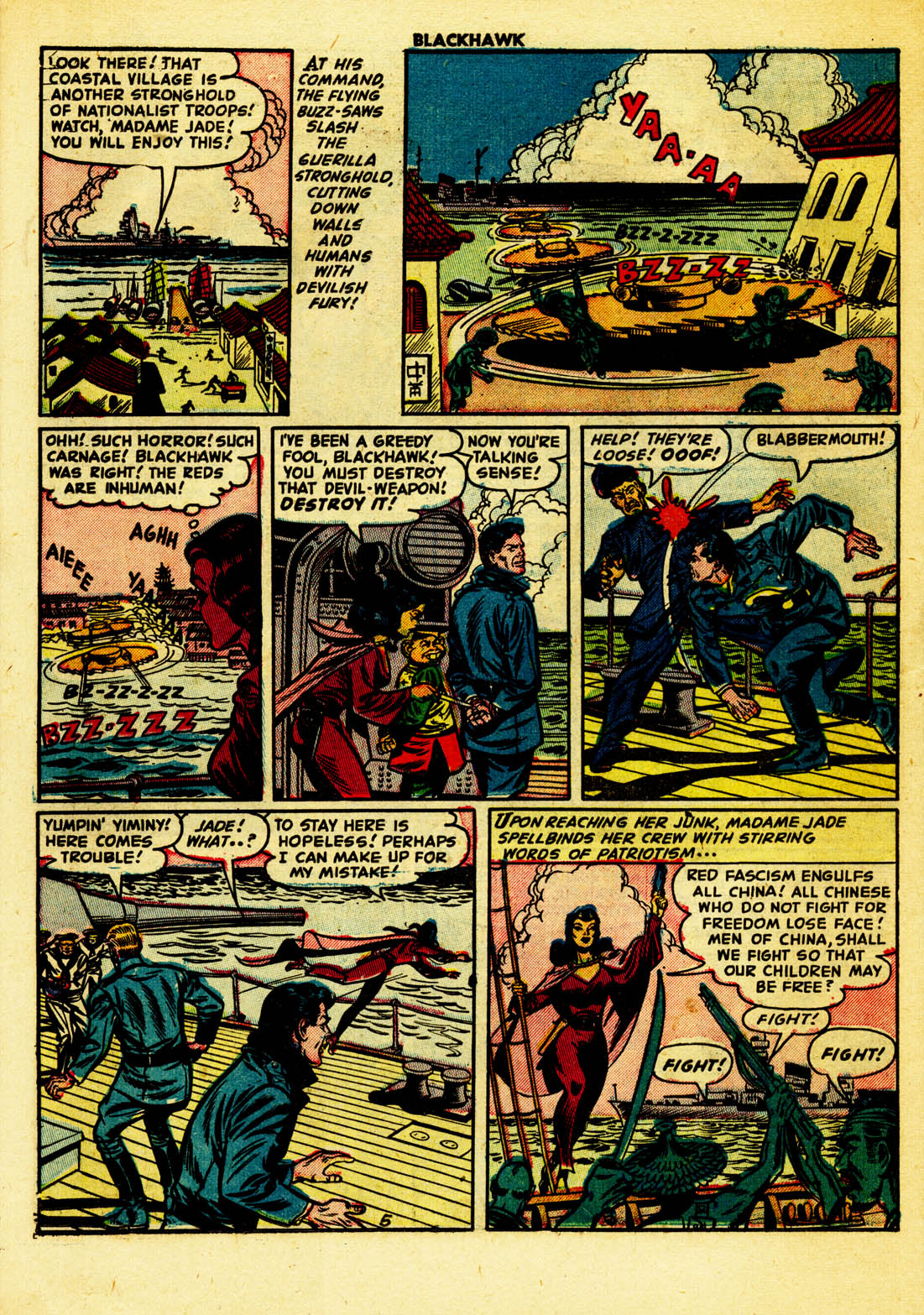 Read online Blackhawk (1957) comic -  Issue #63 - 22