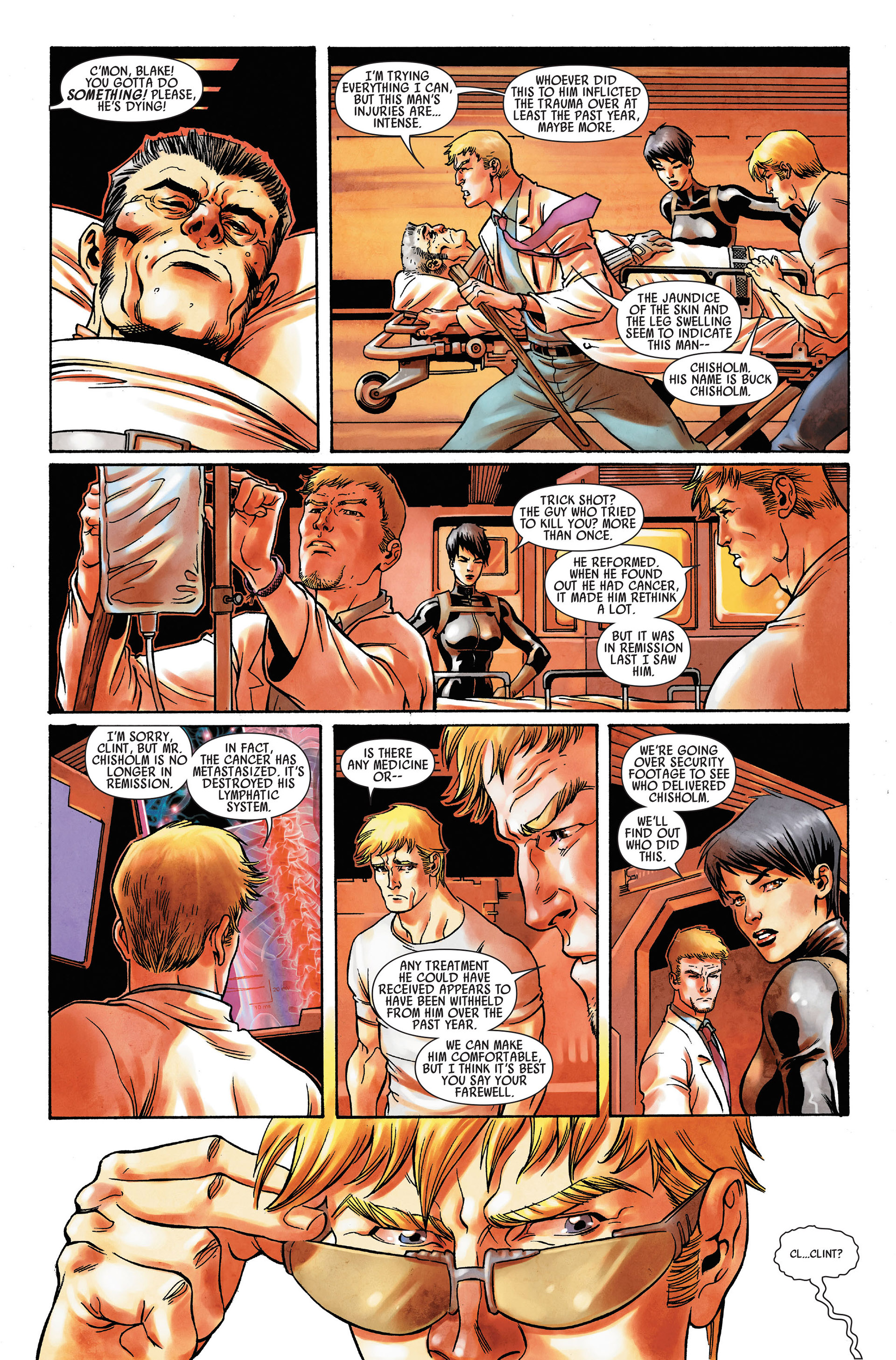 Read online Hawkeye: Blindspot comic -  Issue #1 - 20