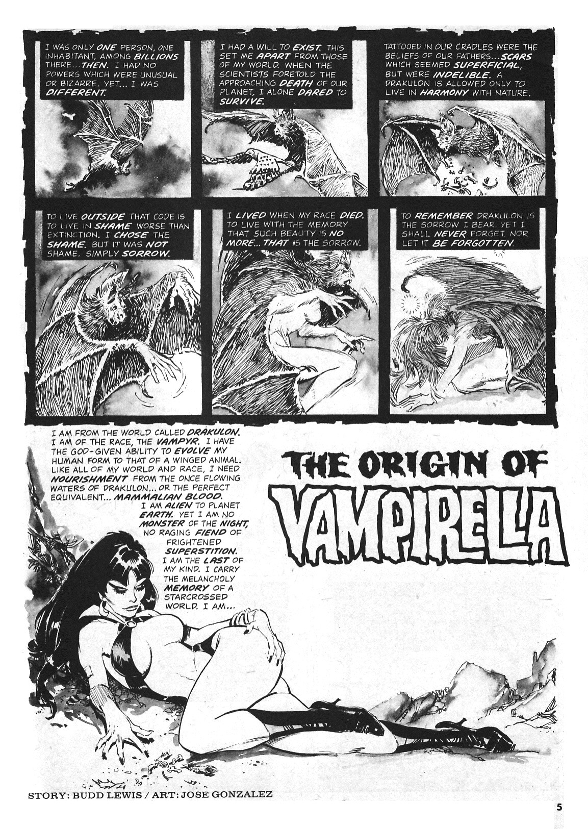 Read online Vampirella (1969) comic -  Issue #46 - 5