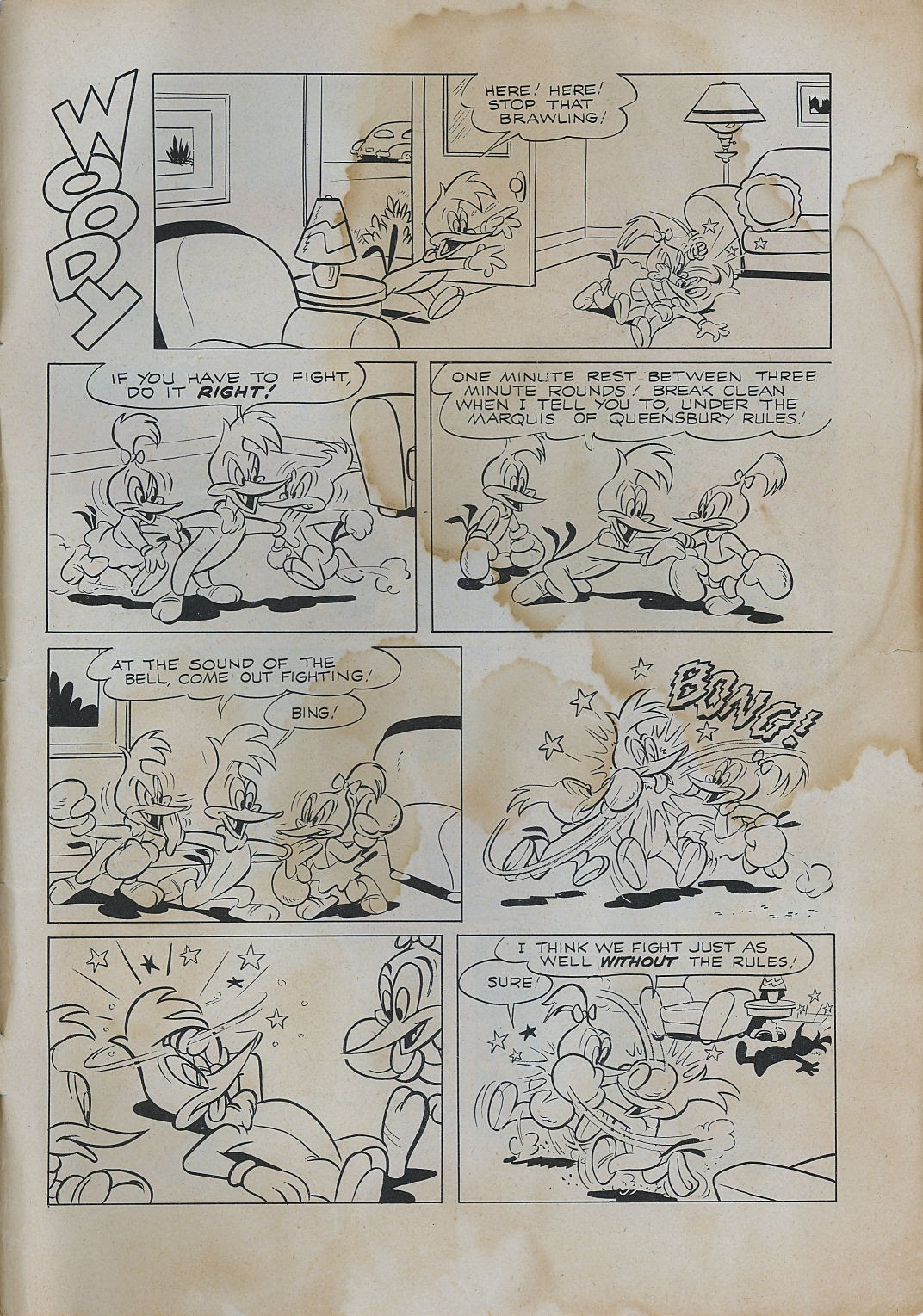 Read online Walter Lantz Woody Woodpecker (1952) comic -  Issue #18 - 35