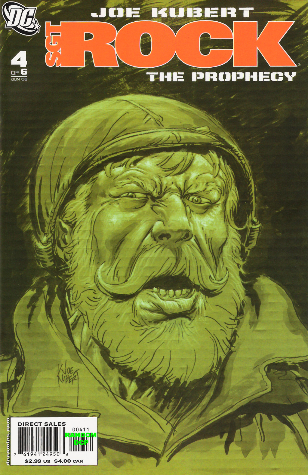 Read online Sgt. Rock: The Prophecy comic -  Issue #4 - 1