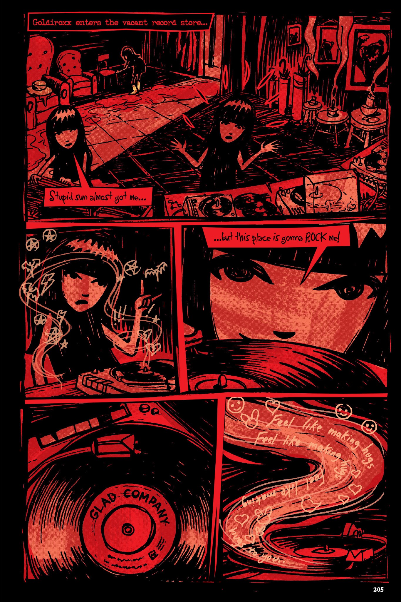 Read online The Complete Emily The Strange: All Things Strange comic -  Issue # TPB - 197