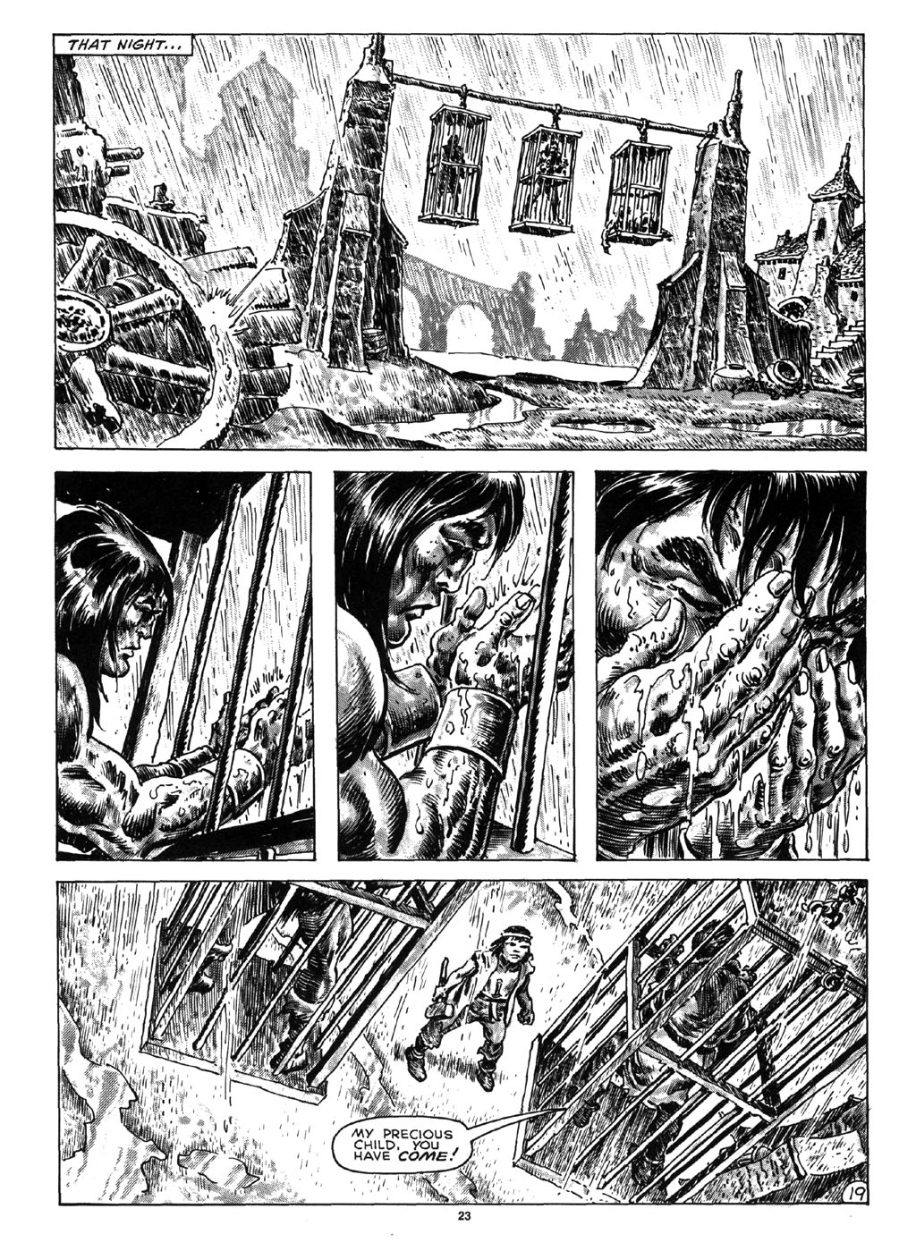 Read online The Savage Sword Of Conan comic -  Issue #164 - 21