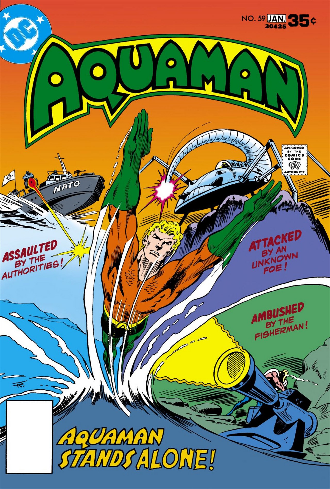 Read online Aquaman (1962) comic -  Issue #59 - 1