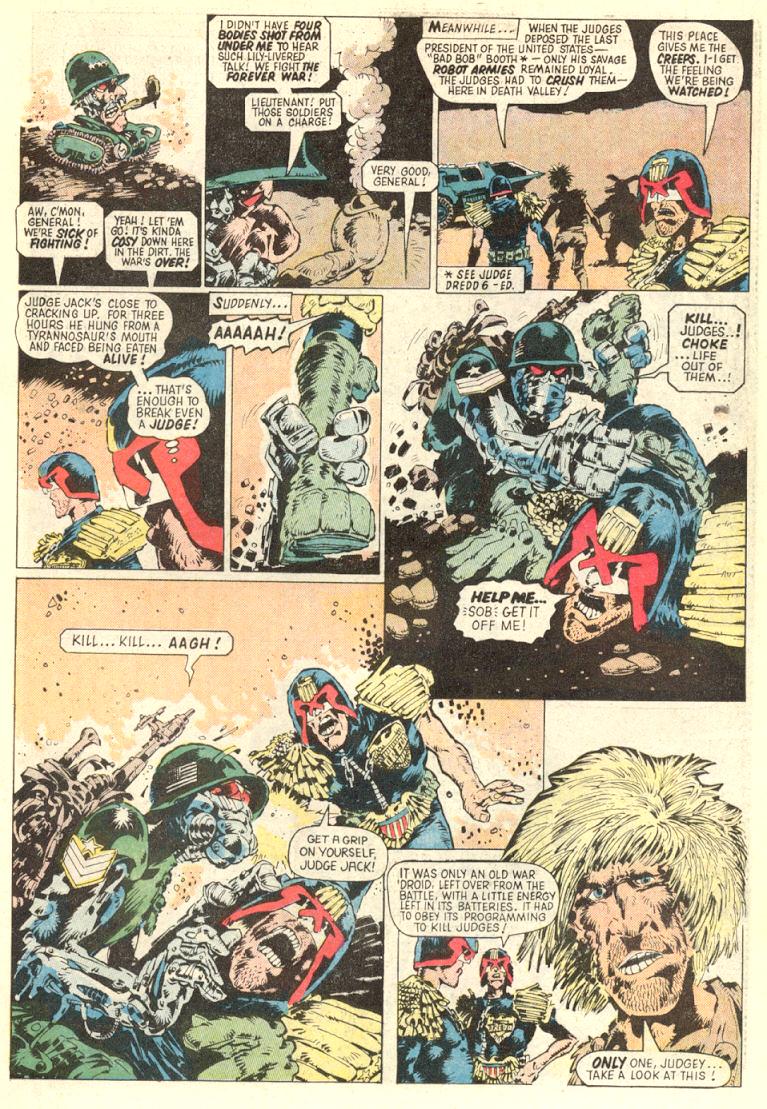 Read online Judge Dredd (1983) comic -  Issue #8 - 22