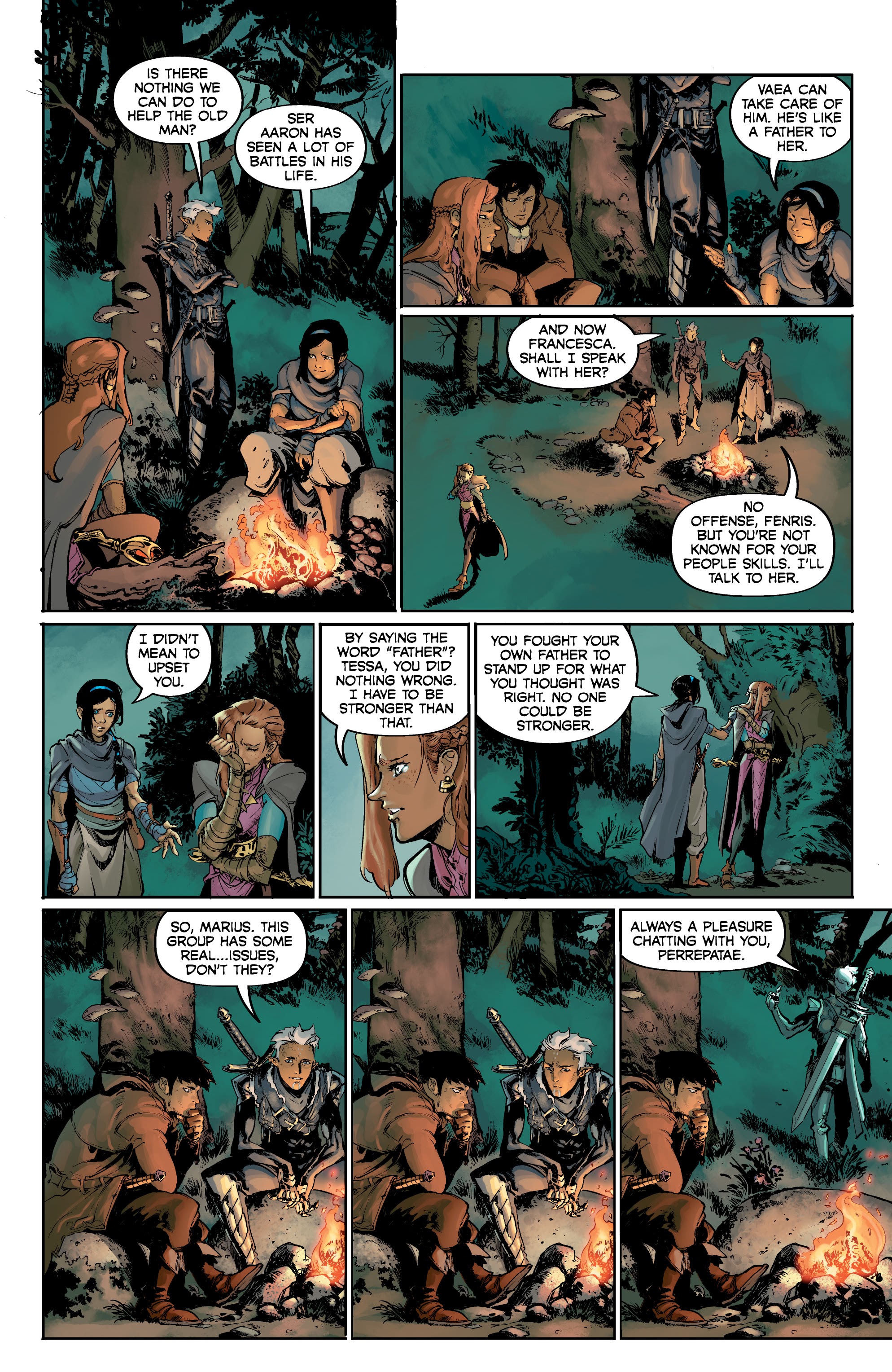 Read online Dragon Age: Dark Fortress comic -  Issue #1 - 5