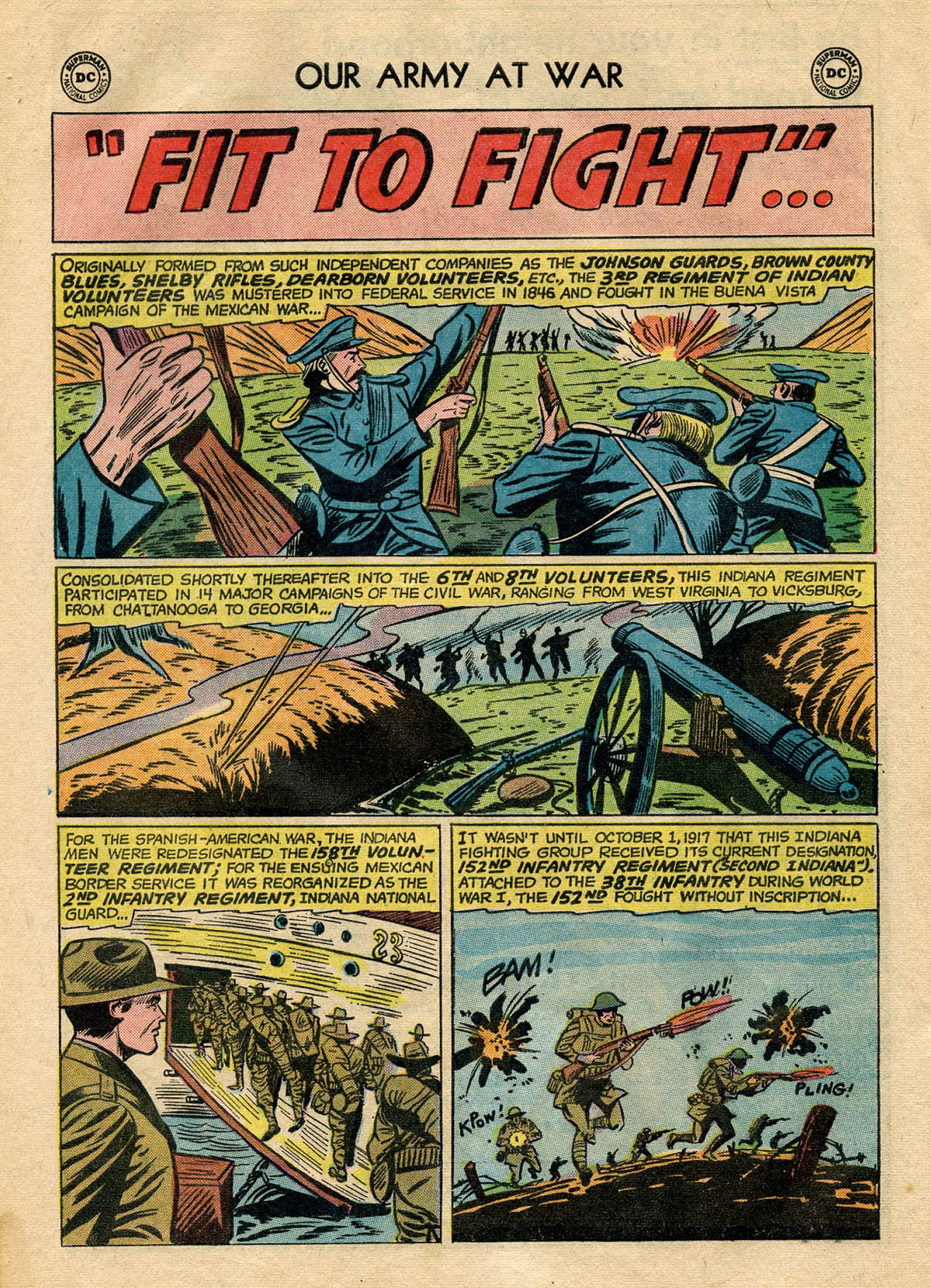 Read online Our Army at War (1952) comic -  Issue #143 - 20