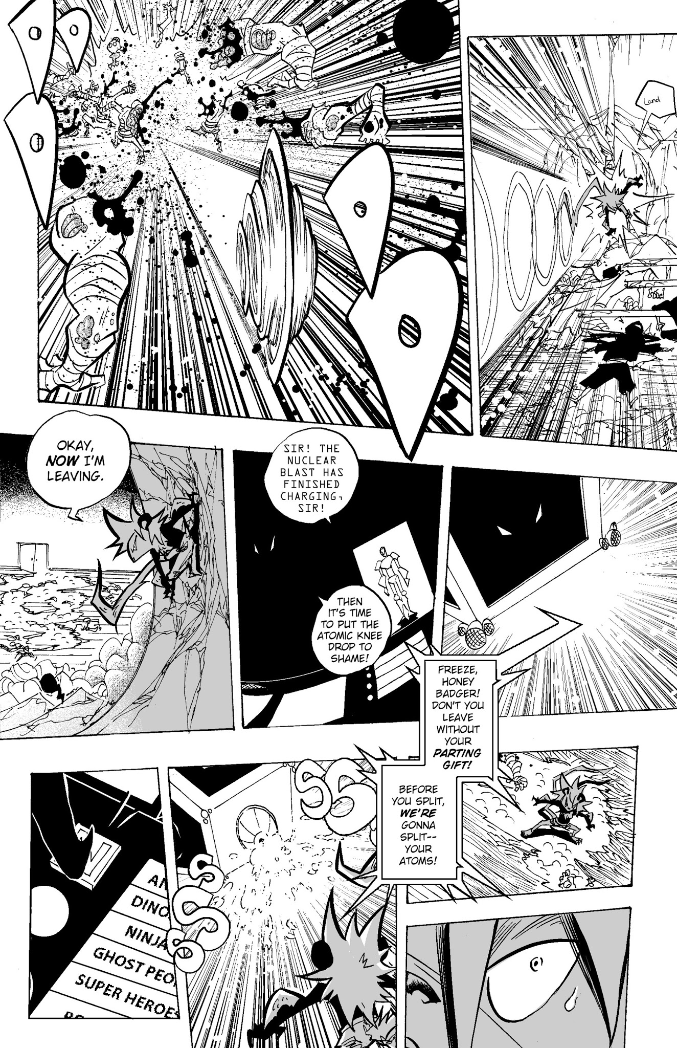 Read online Honey Badger vs. The World comic -  Issue # Full - 21