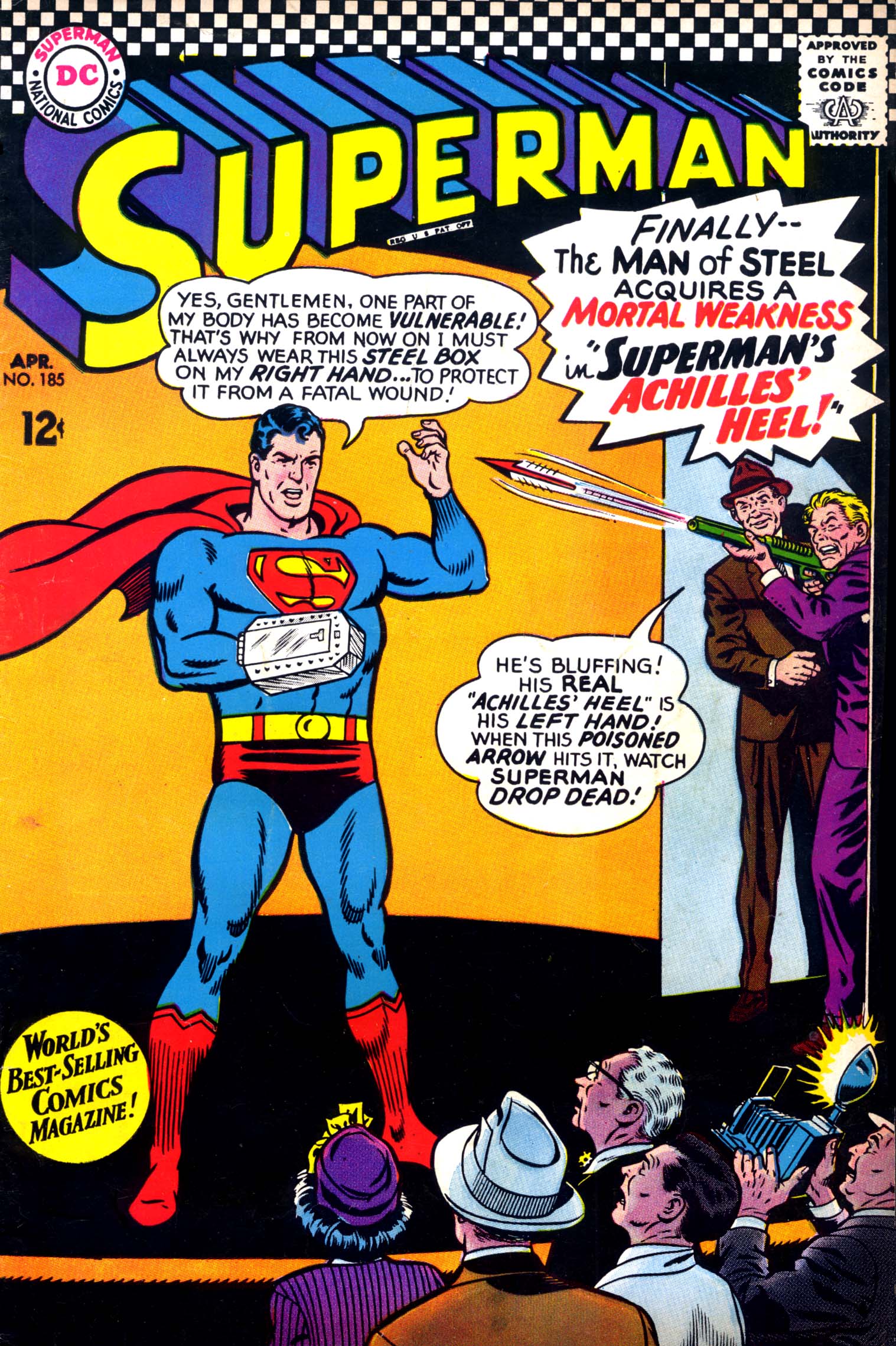 Read online Superman (1939) comic -  Issue #185 - 1