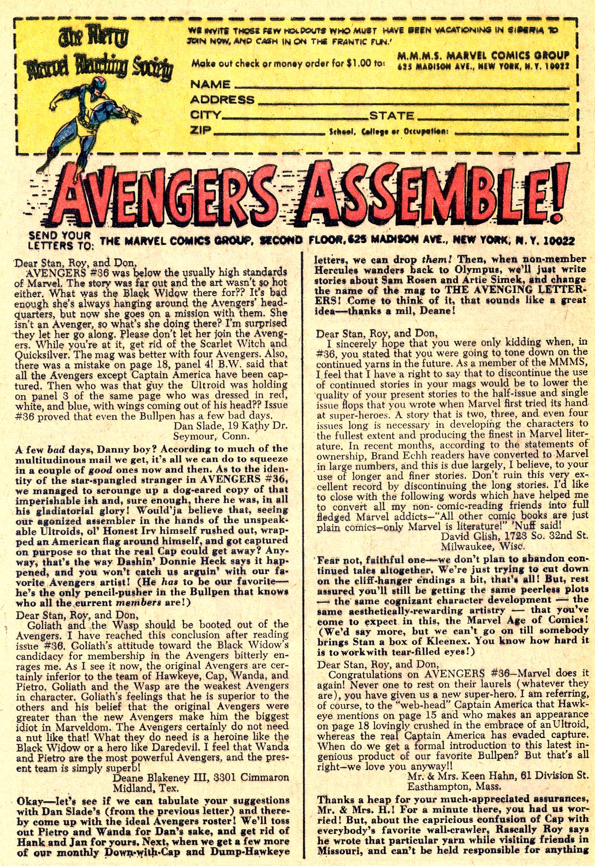 Read online The Avengers (1963) comic -  Issue #39 - 32